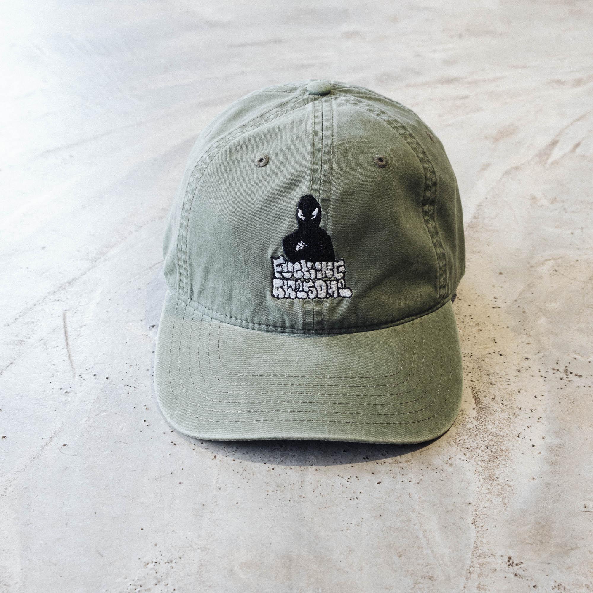 Fucking Awesome Fieldtrip Embroidered 6 Panel Cap - Olive