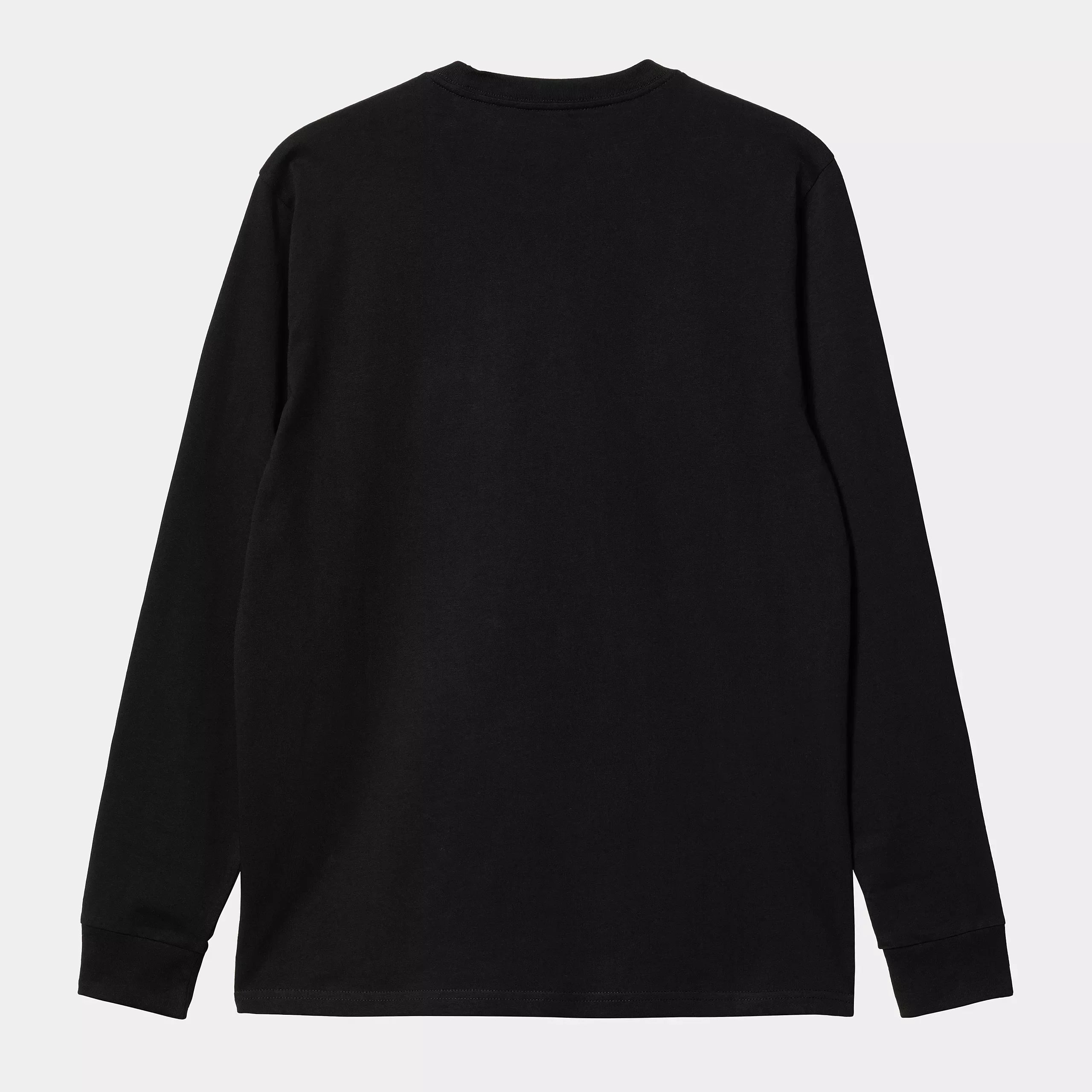 Carhartt WIP LS Pocket T-Shirt - Black