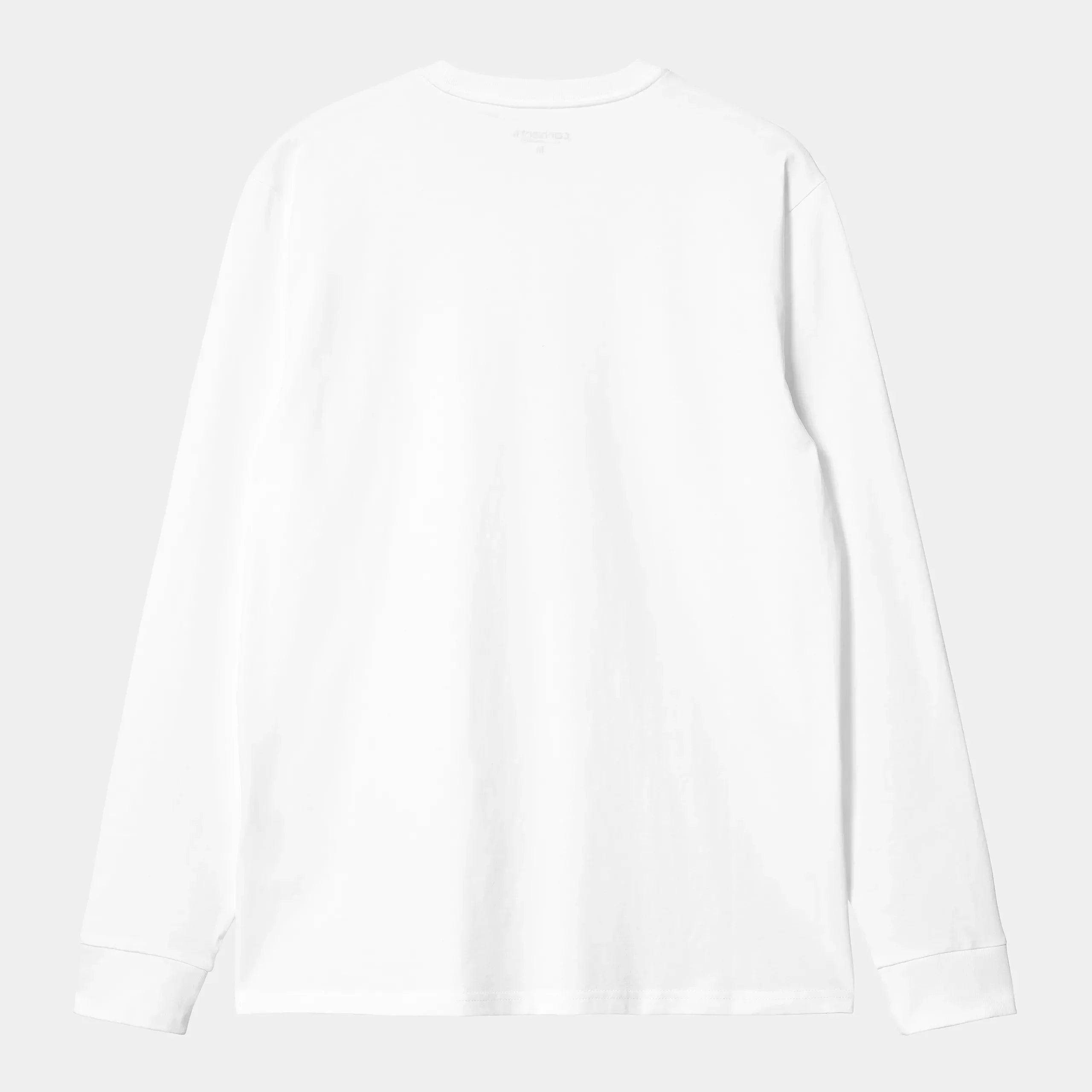 Carhartt WIP LS Pocket T-Shirt - White
