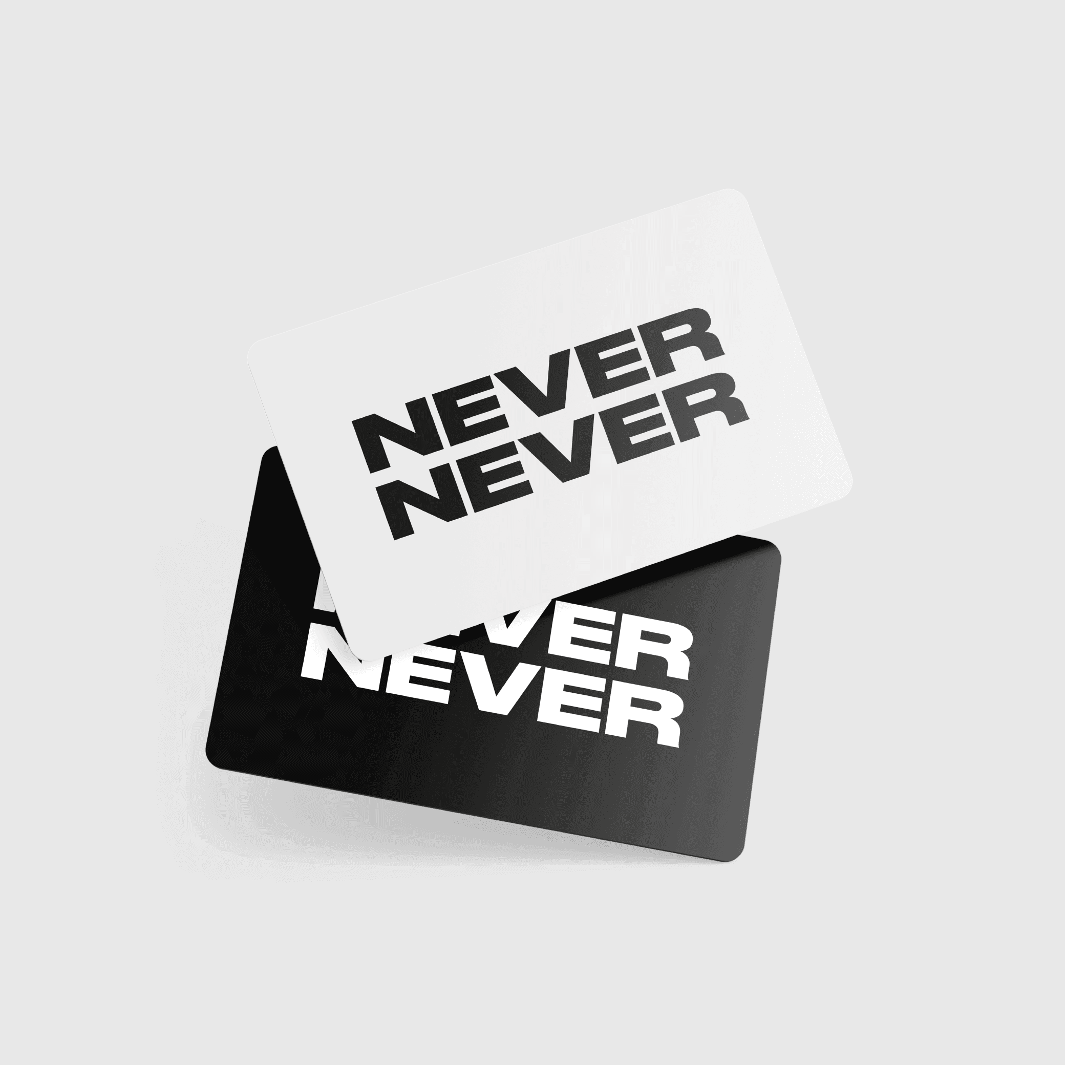 £50 PHYSICAL GIFT CARD - Never Never