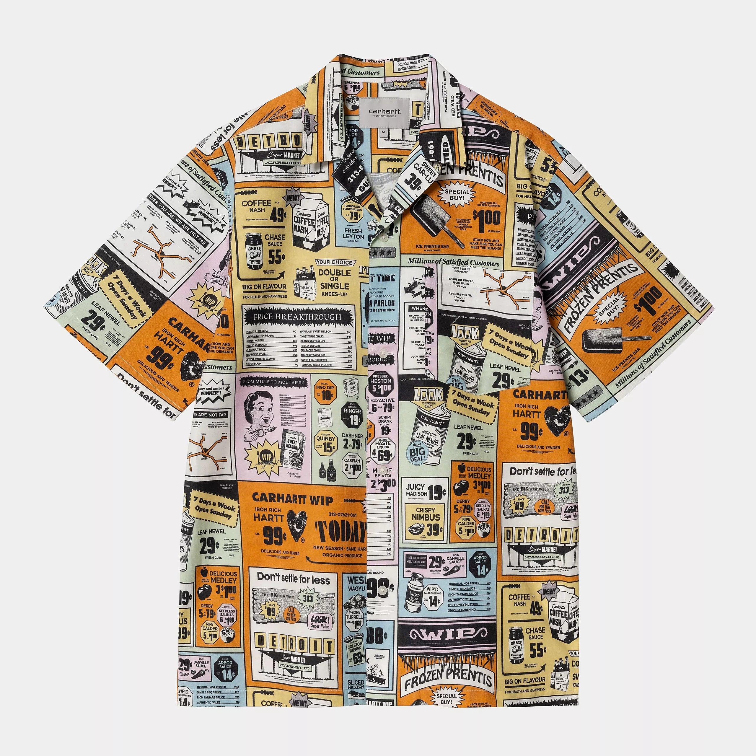 Carhartt WIP S/S Catalogue Shirt - Hue - Never Never