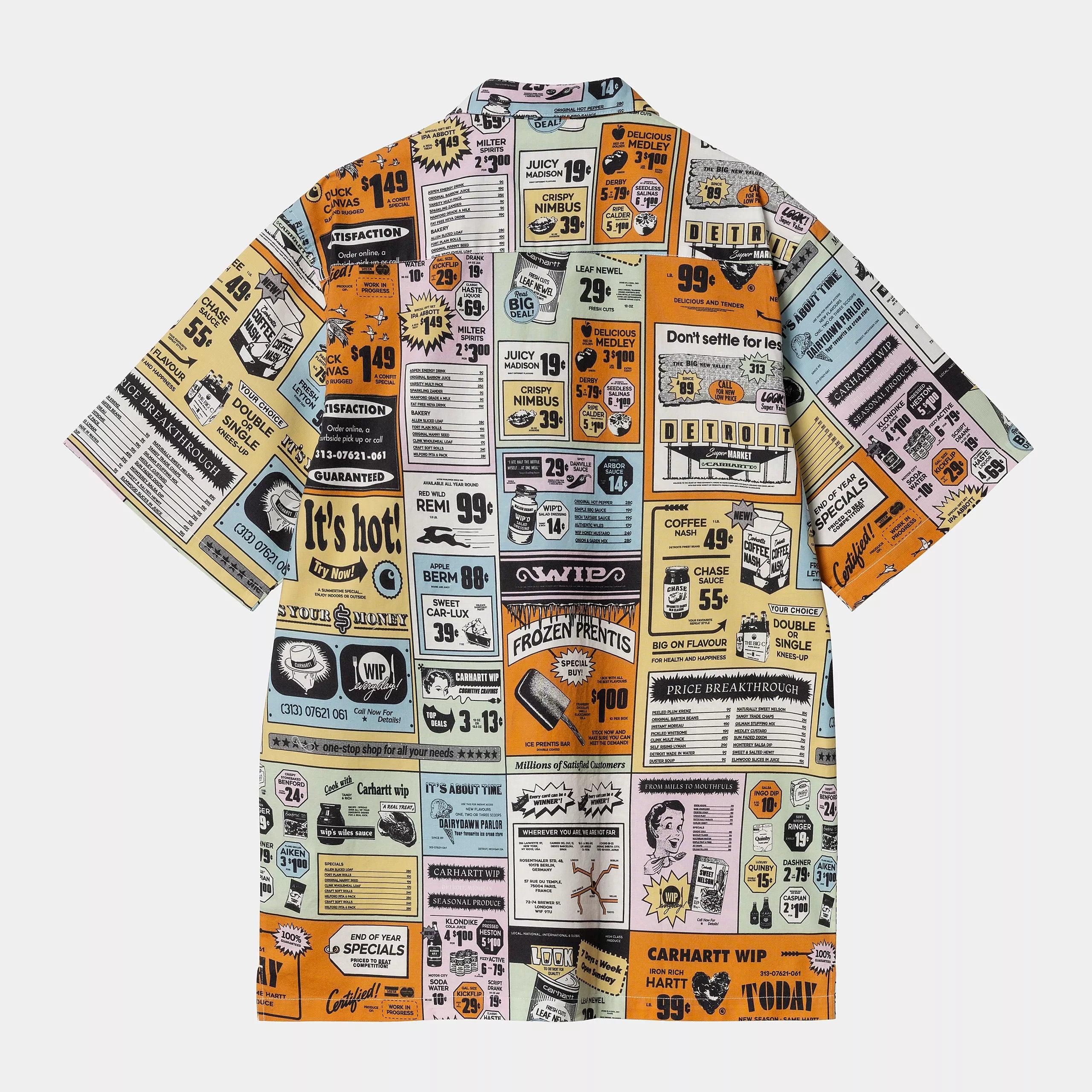 Carhartt WIP S/S Catalogue Shirt - Hue - Never Never
