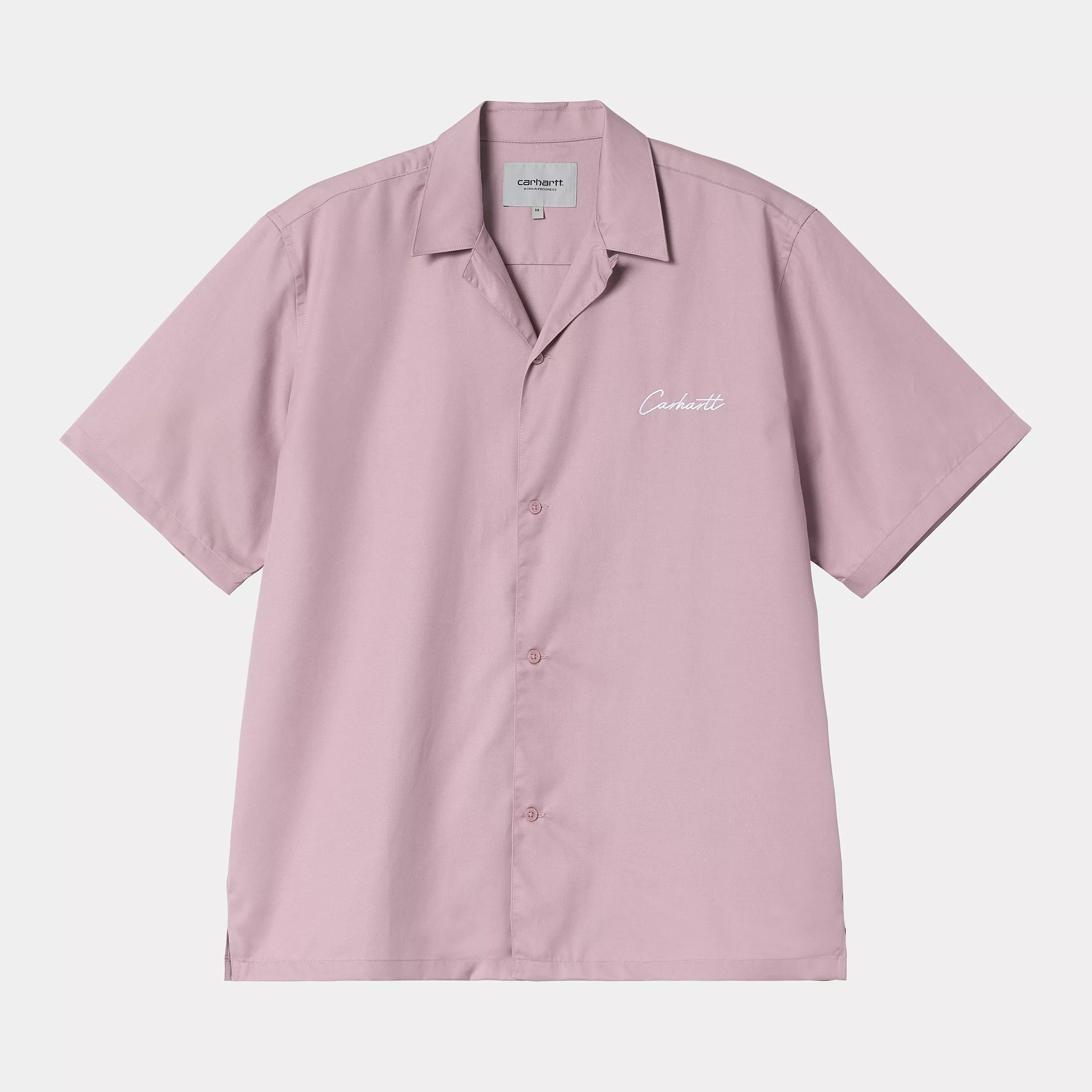 Carhartt WIP S/S Delray Shirt - Hortensia/White