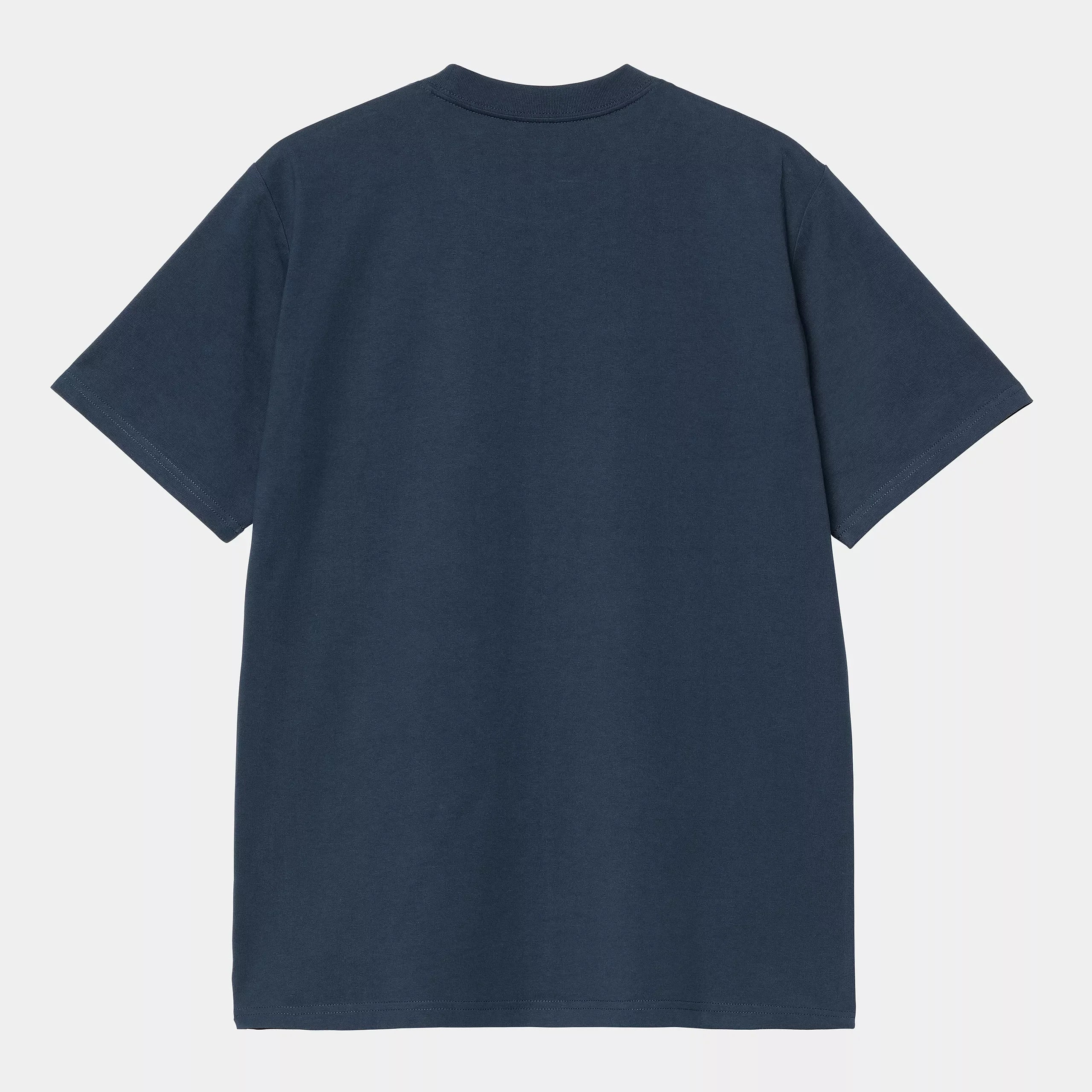 Carhartt WIP S/S University Script T-Shirt - Ink/White