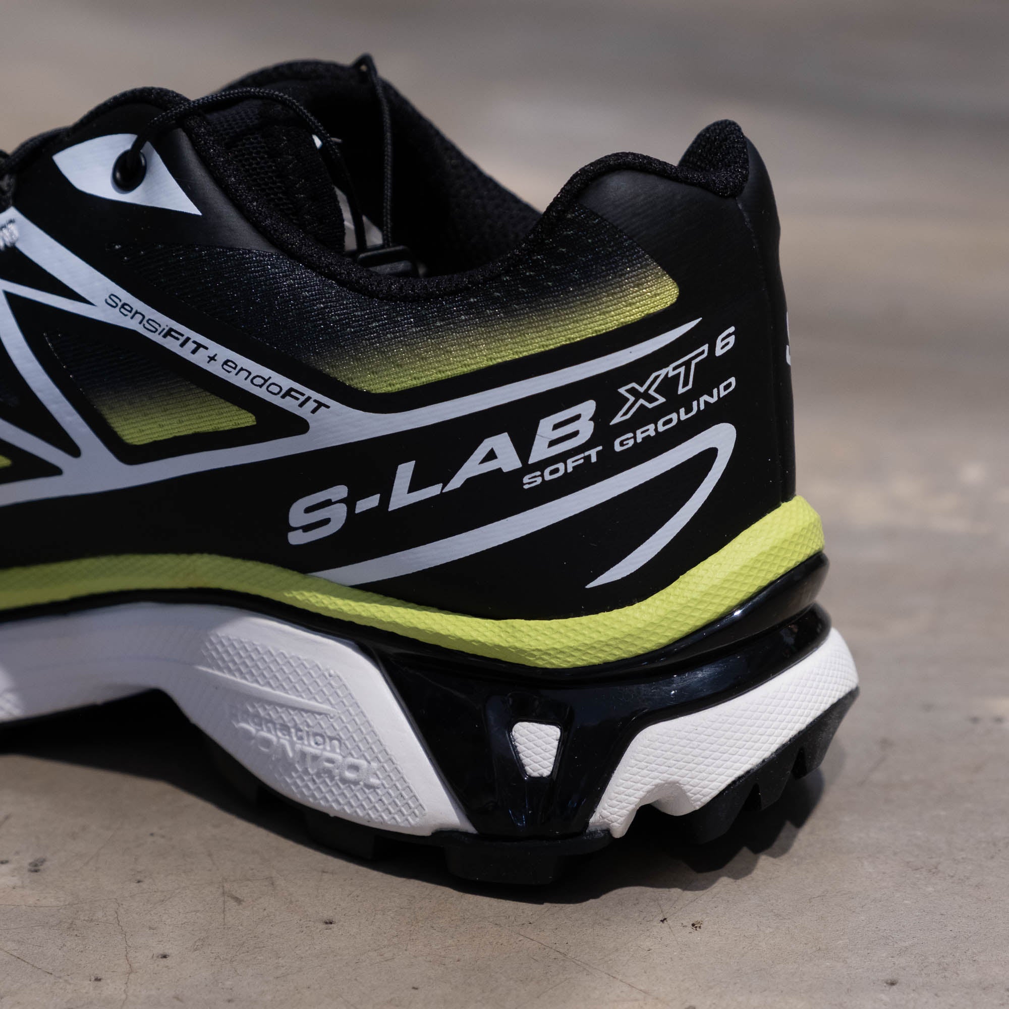 Salomon XT-6 Skyline Shoes - Black/Maritime Blue/Sharp Green