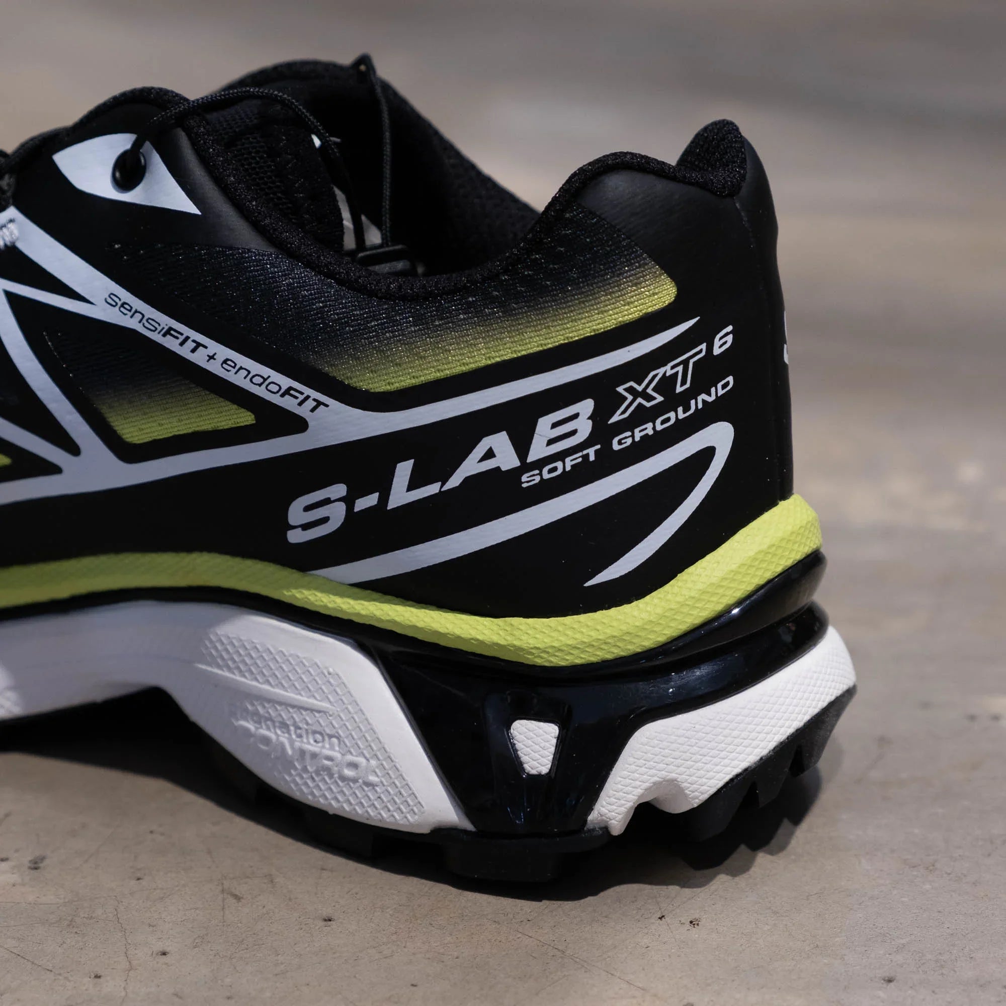 Salomon XT-6 Skyline Shoes - Black/Maritime Blue/Sharp Green