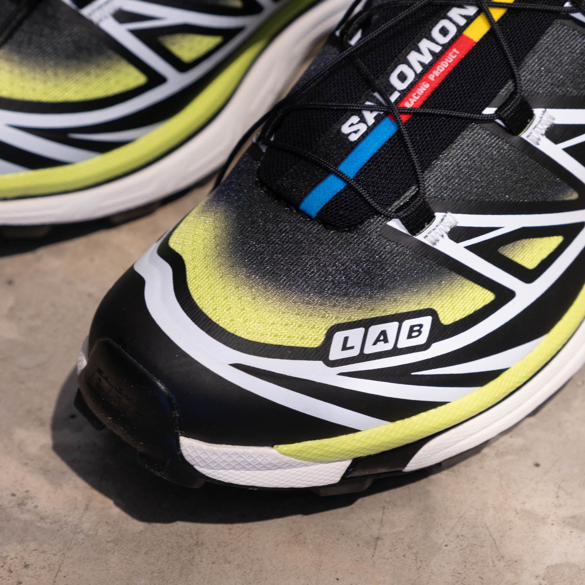 Salomon XT-6 Skyline Shoes - Black/Maritime Blue/Sharp Green