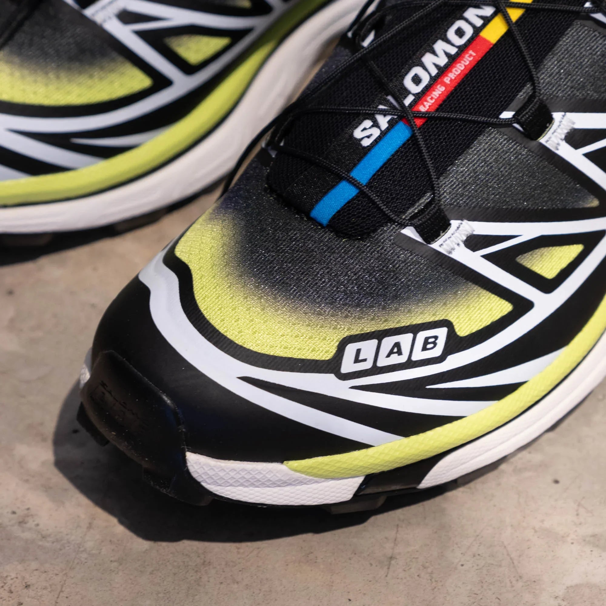 Salomon XT-6 Skyline Shoes - Black/Maritime Blue/Sharp Green