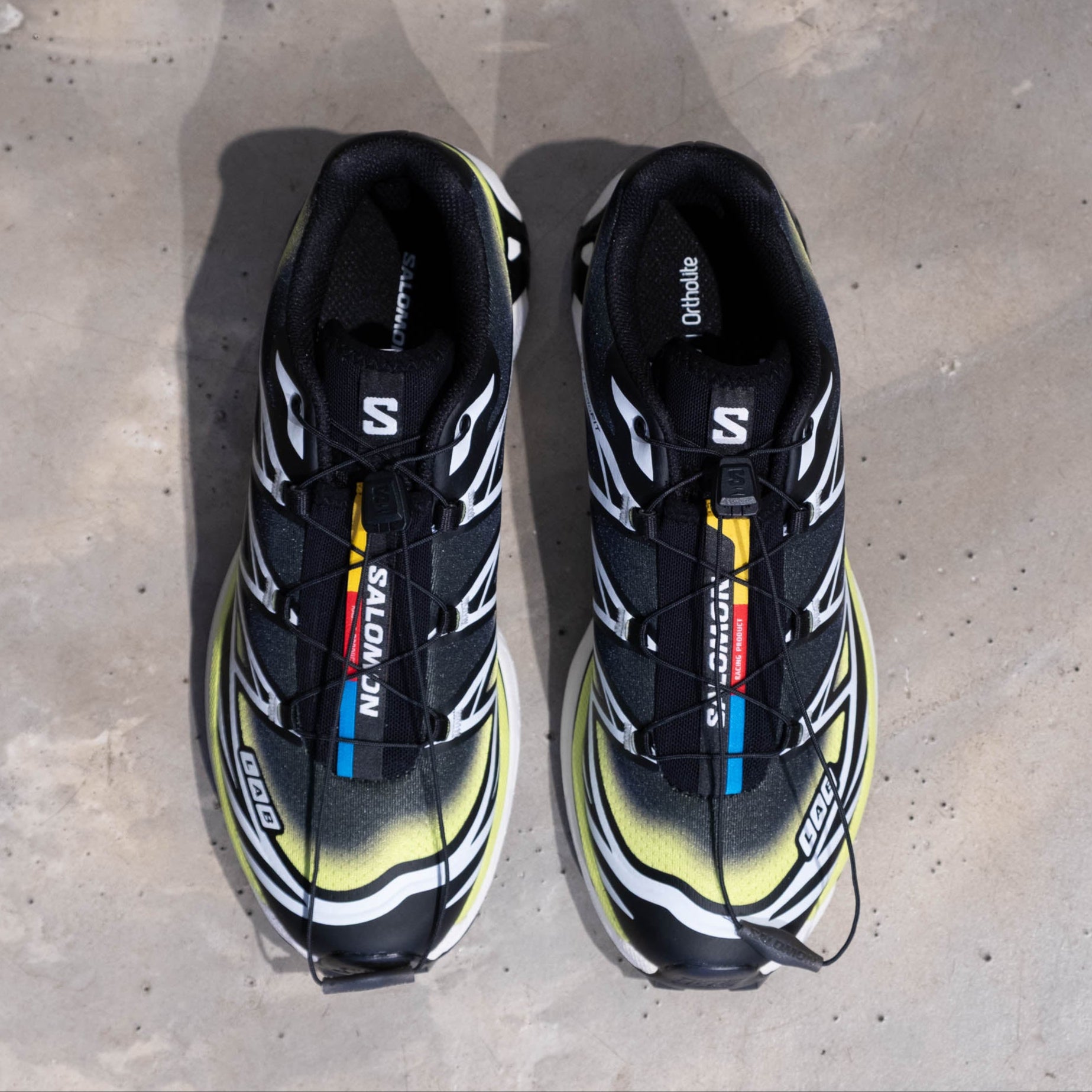 Salomon XT-6 Skyline Shoes - Black/Maritime Blue/Sharp Green