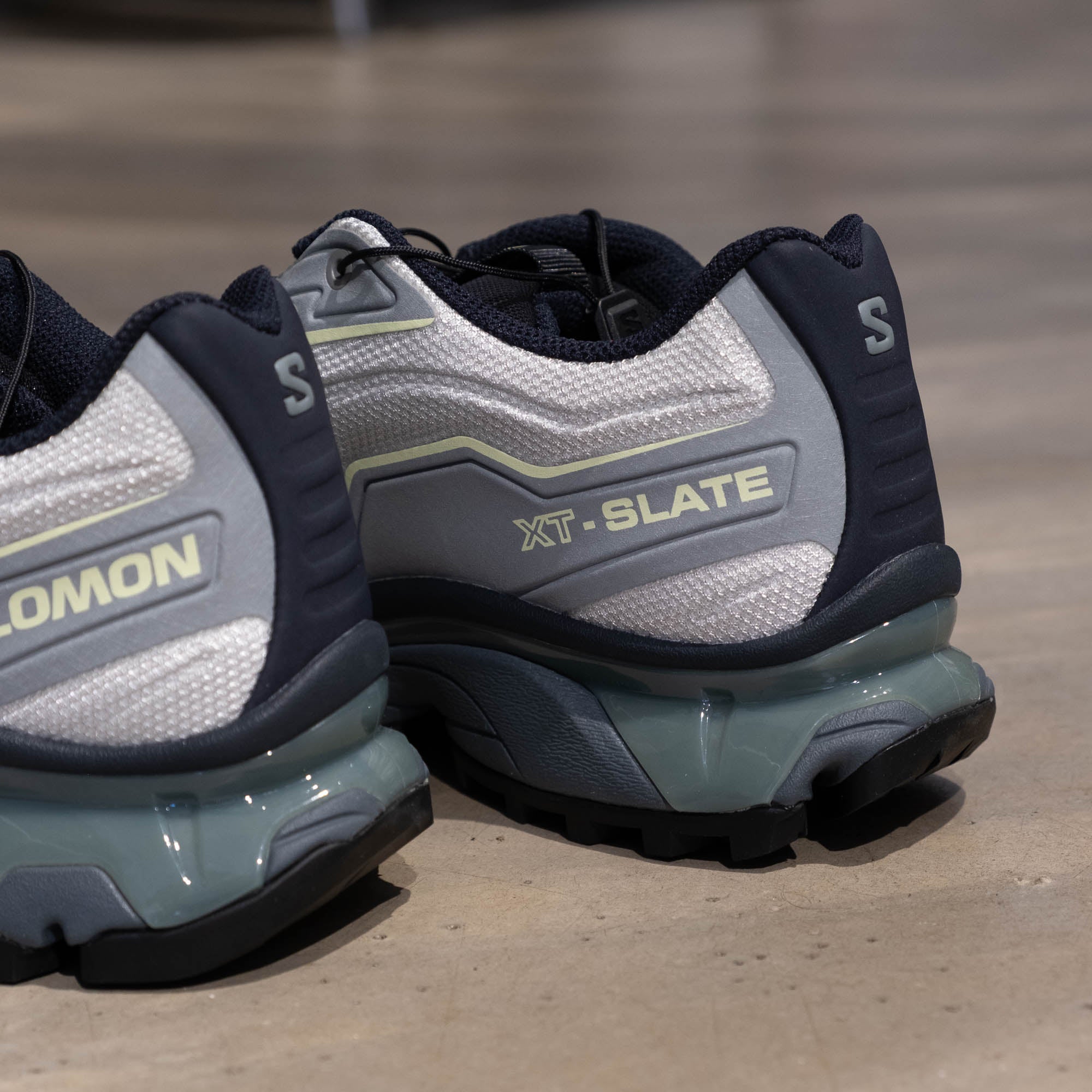 Salomon XT-Slate Shoes - Gray Violet/Monument/Lime Cream
