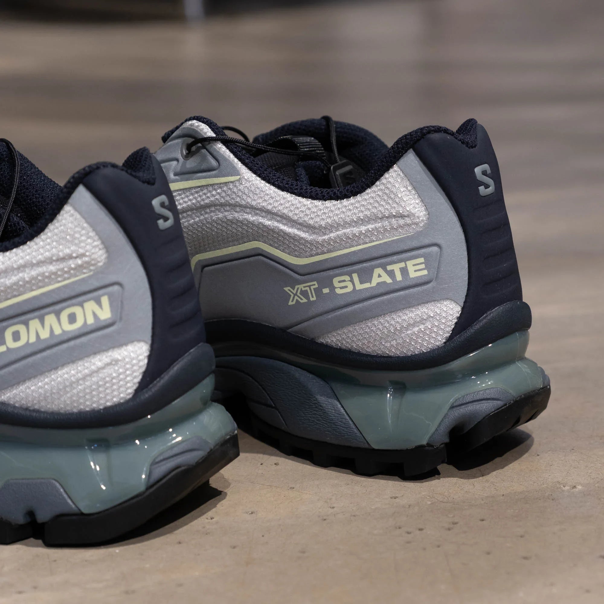 Salomon XT-Slate Shoes - Gray Violet/Monument/Lime Cream