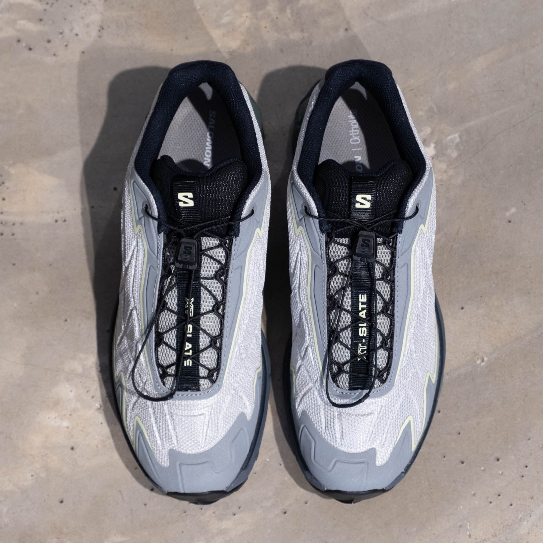 Salomon XT-Slate Shoes - Gray Violet/Monument/Lime Cream