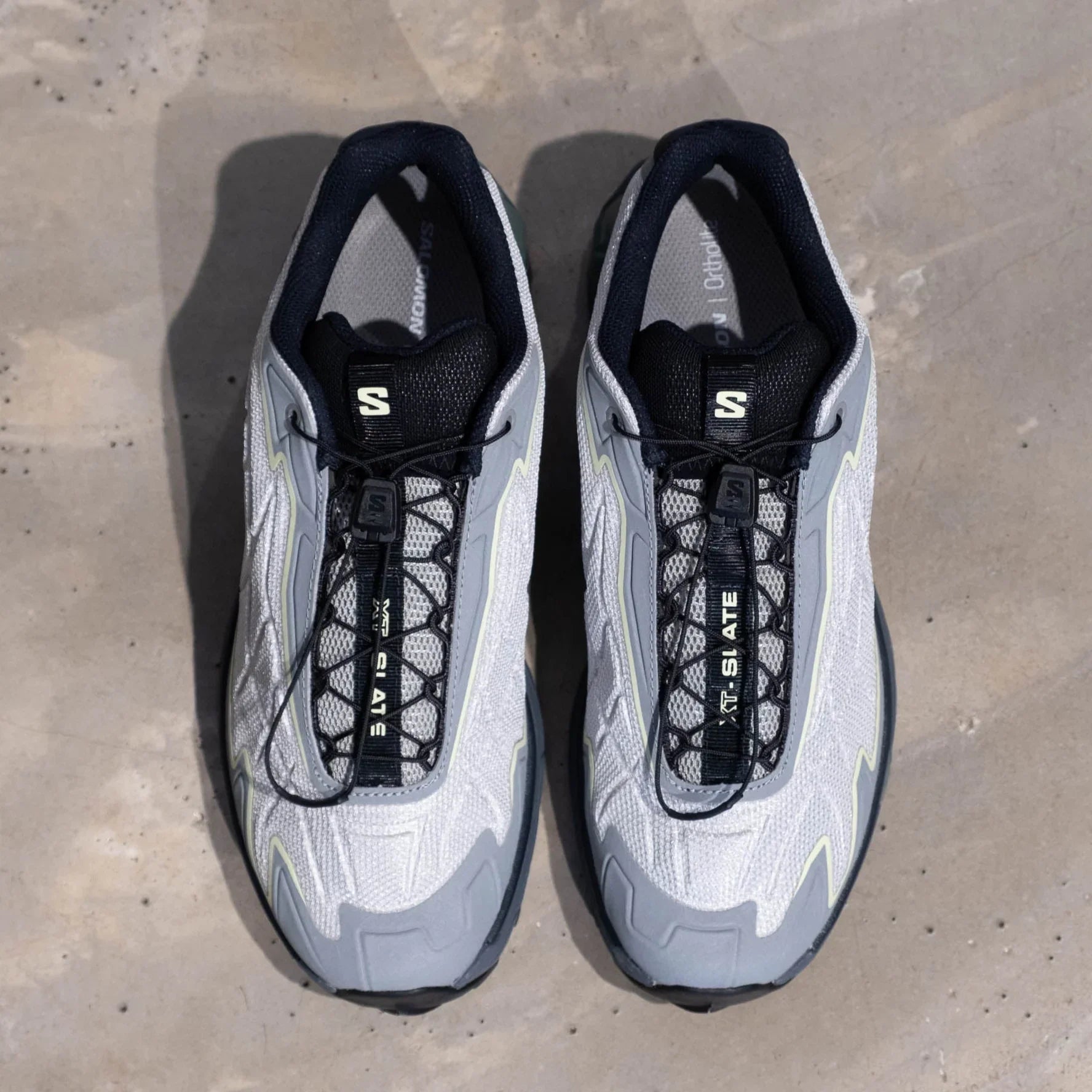 Salomon XT-Slate Shoes - Gray Violet/Monument/Lime Cream