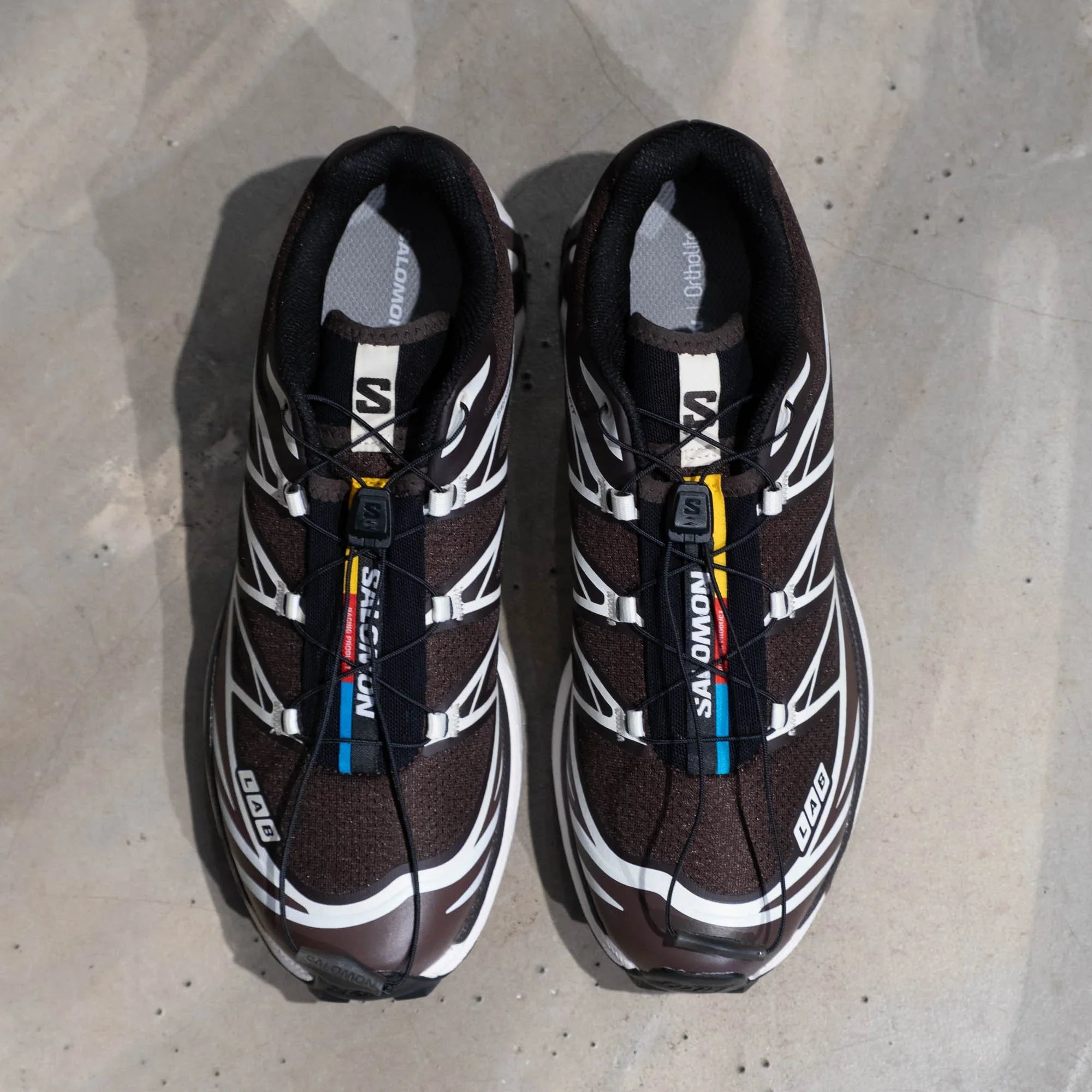 Salomon XT-6 Shoes - Black Coffee/French Roast/Vanilla ice