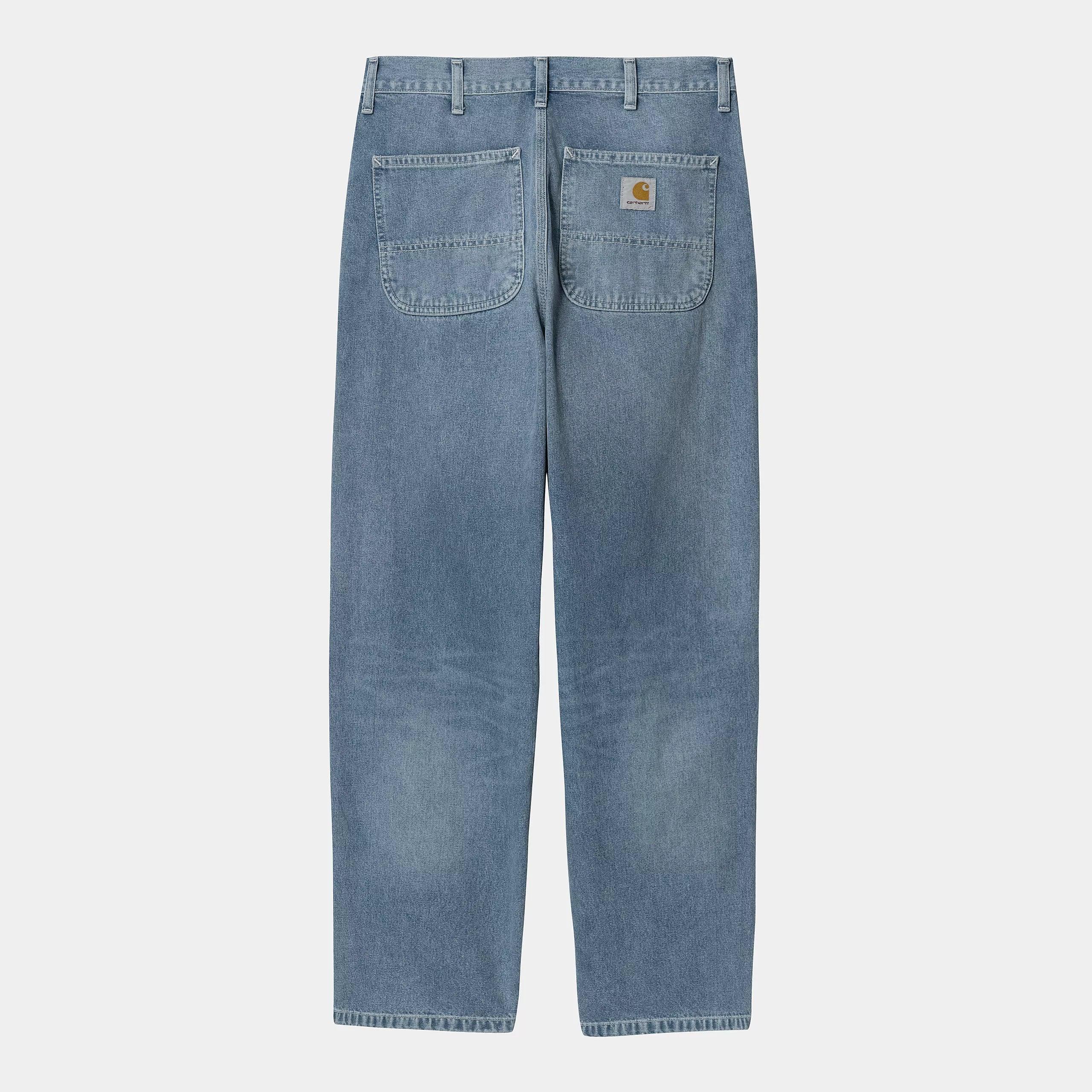 Carhartt WIP Simple Norco Denim Pant - Blue Light True Washed - Never Never