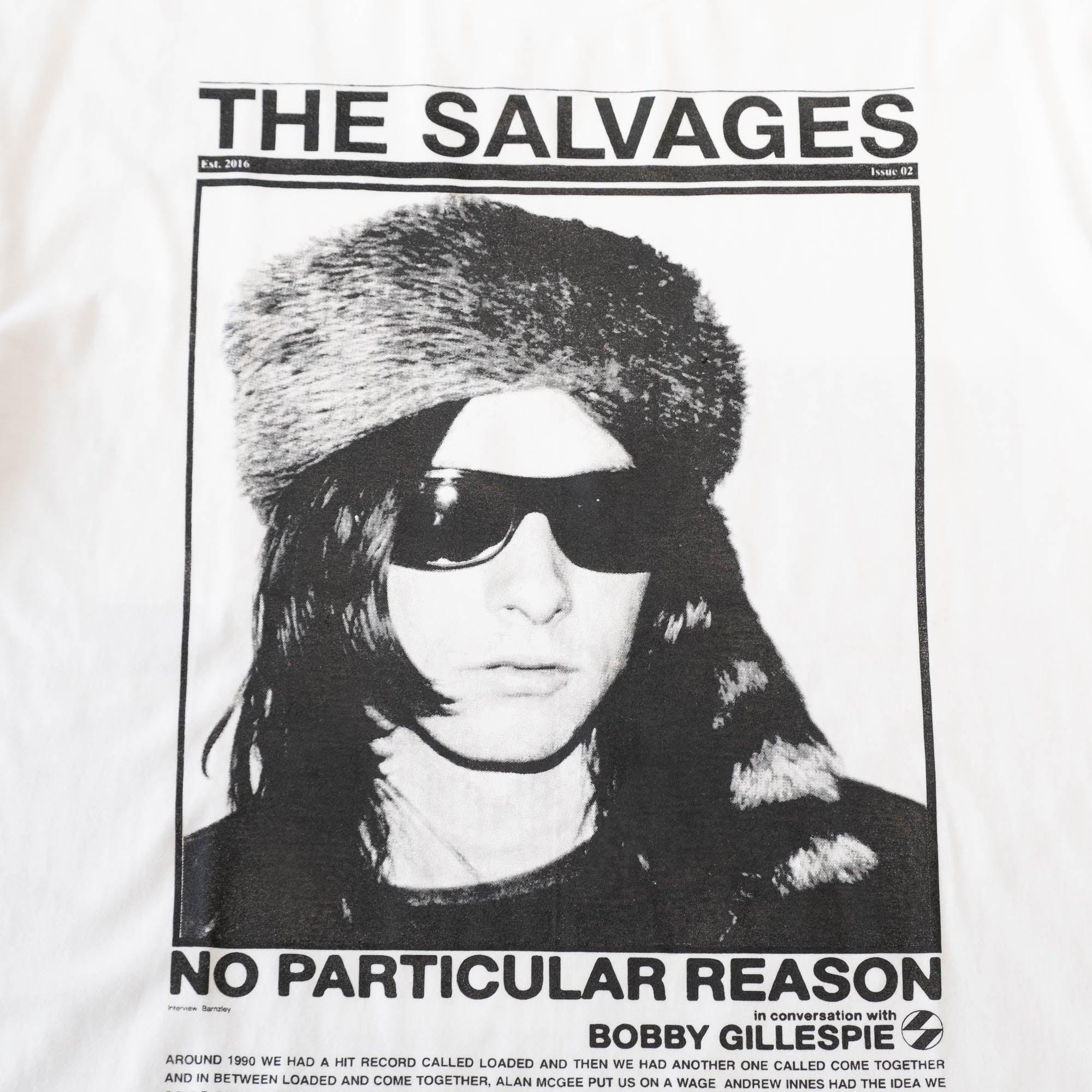 The Salvages No Particular Reason Bobby Gillespie T-Shirt - White