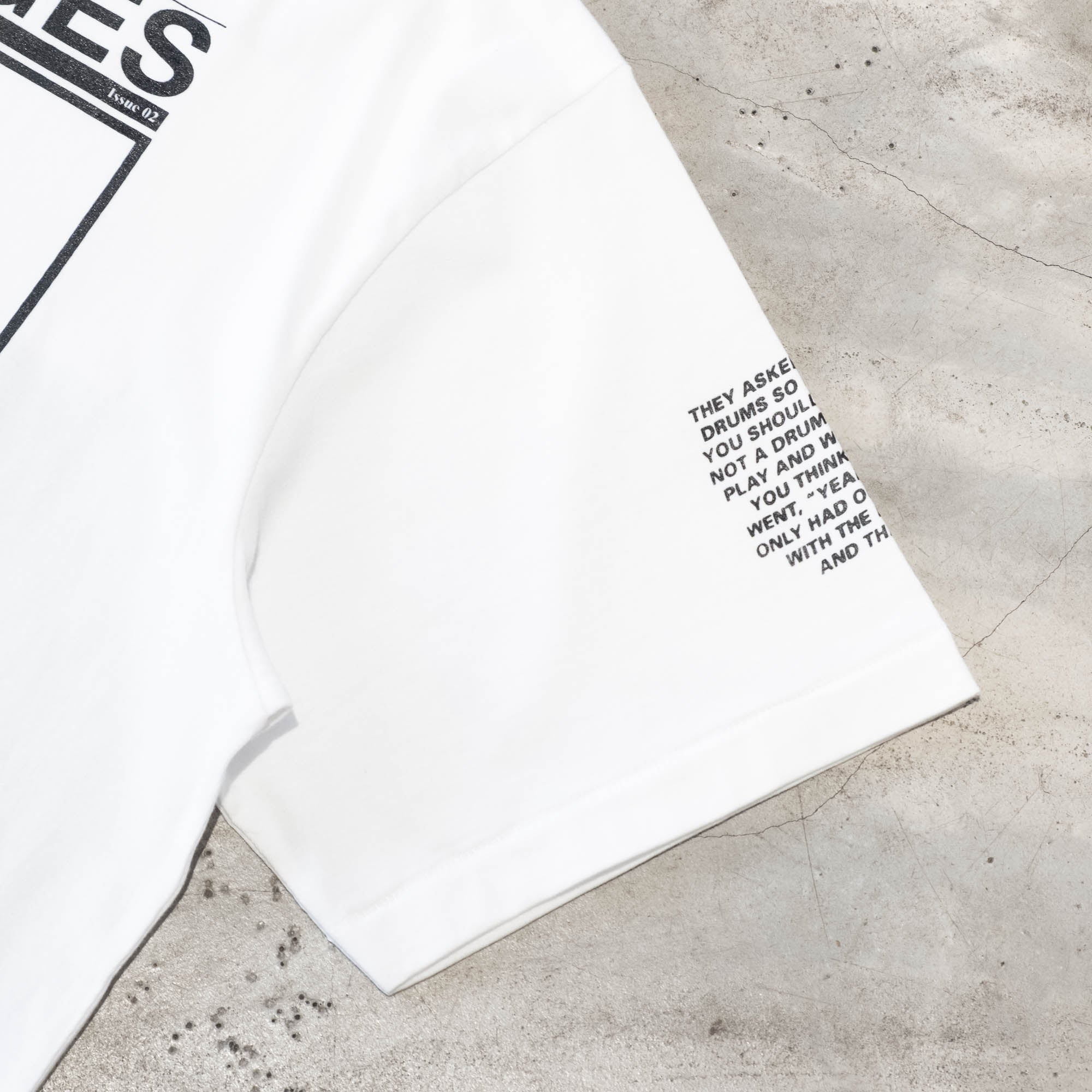 The Salvages No Particular Reason Bobby Gillespie T-Shirt - White