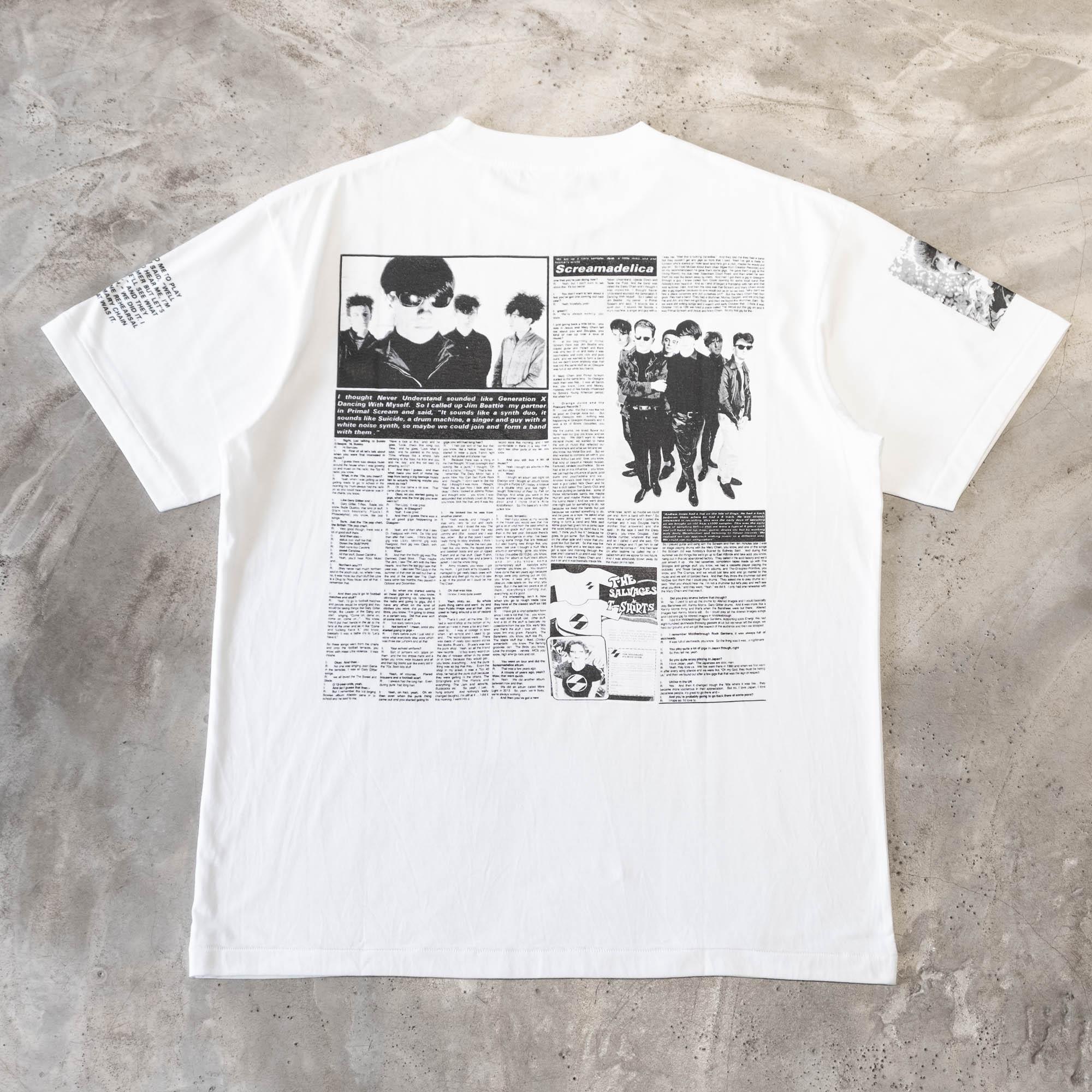 The Salvages No Particular Reason Bobby Gillespie T-Shirt - White