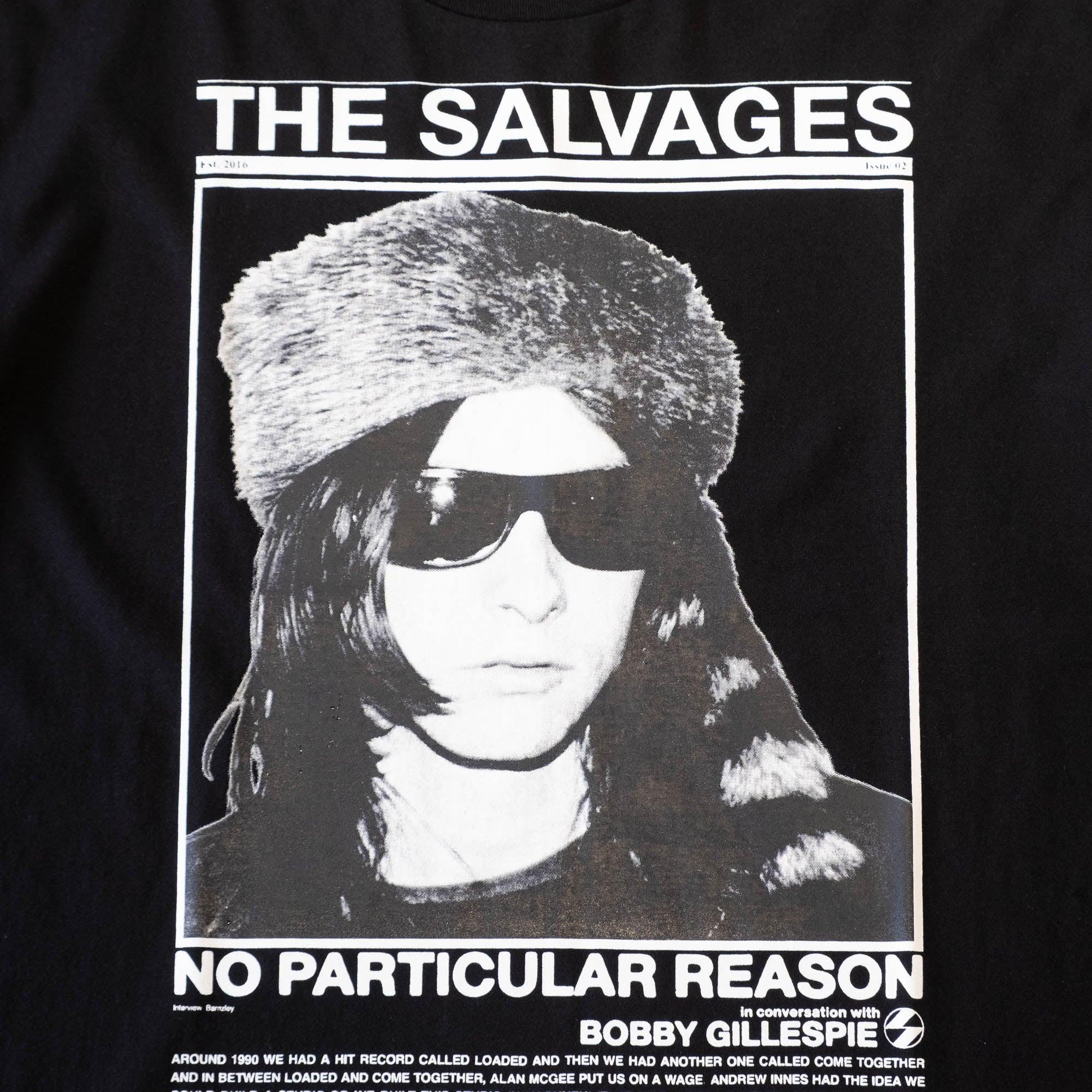 The Salvages No Particular Reason Bobby Gillespie T-Shirt - Black