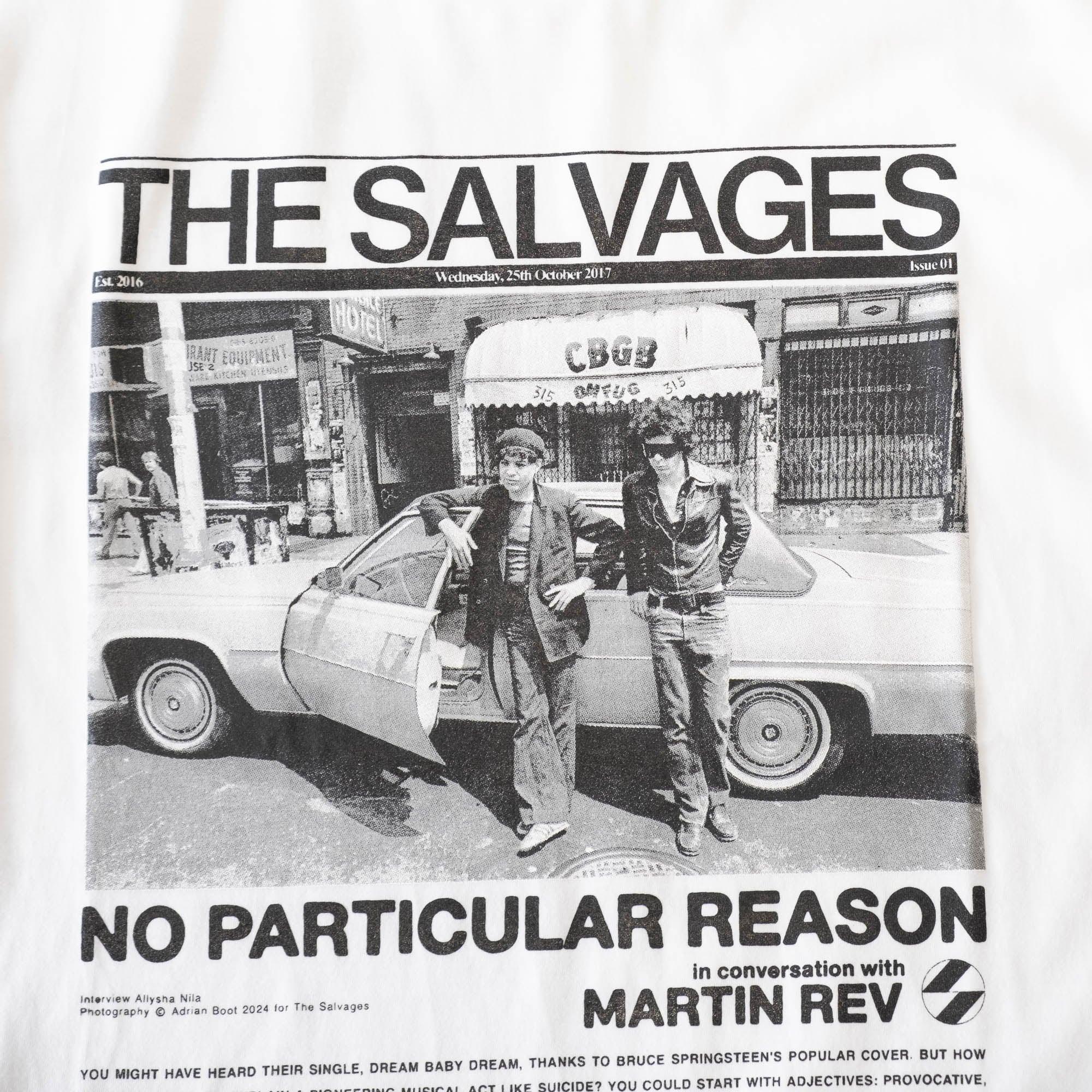 The Salvages No Particular Reason Suicide T-Shirt - White