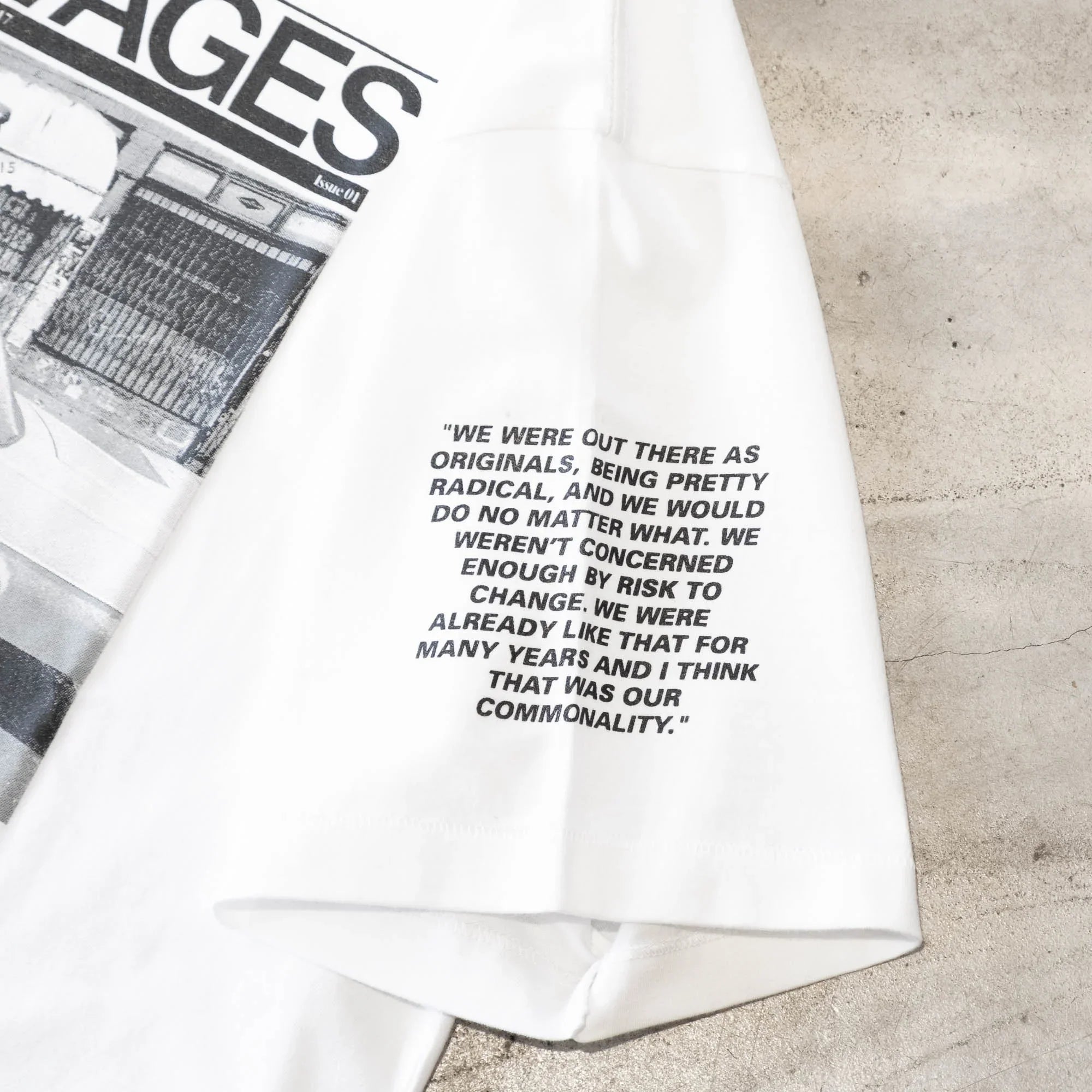 The Salvages No Particular Reason Suicide T-Shirt - White