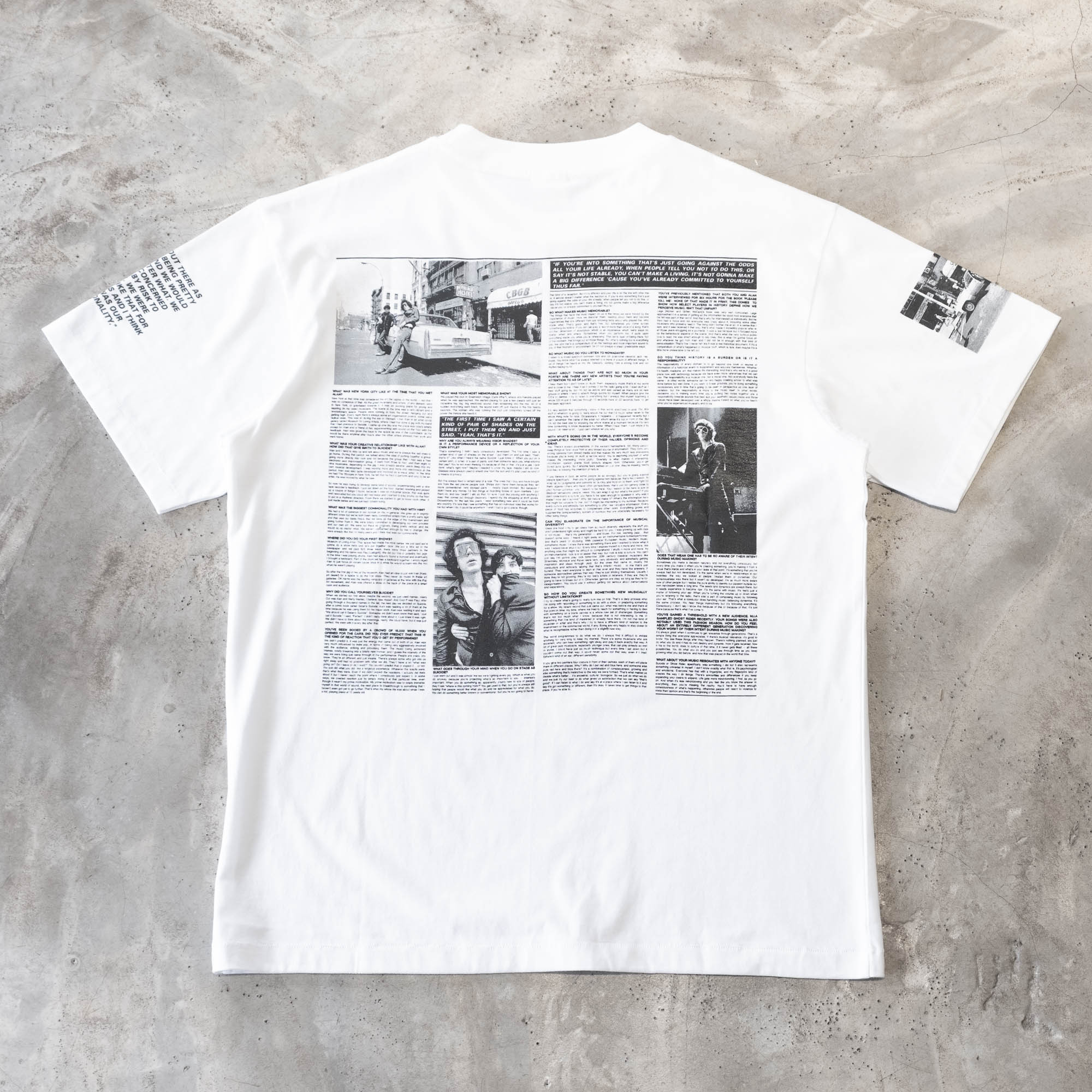 The Salvages No Particular Reason Suicide T-Shirt - White