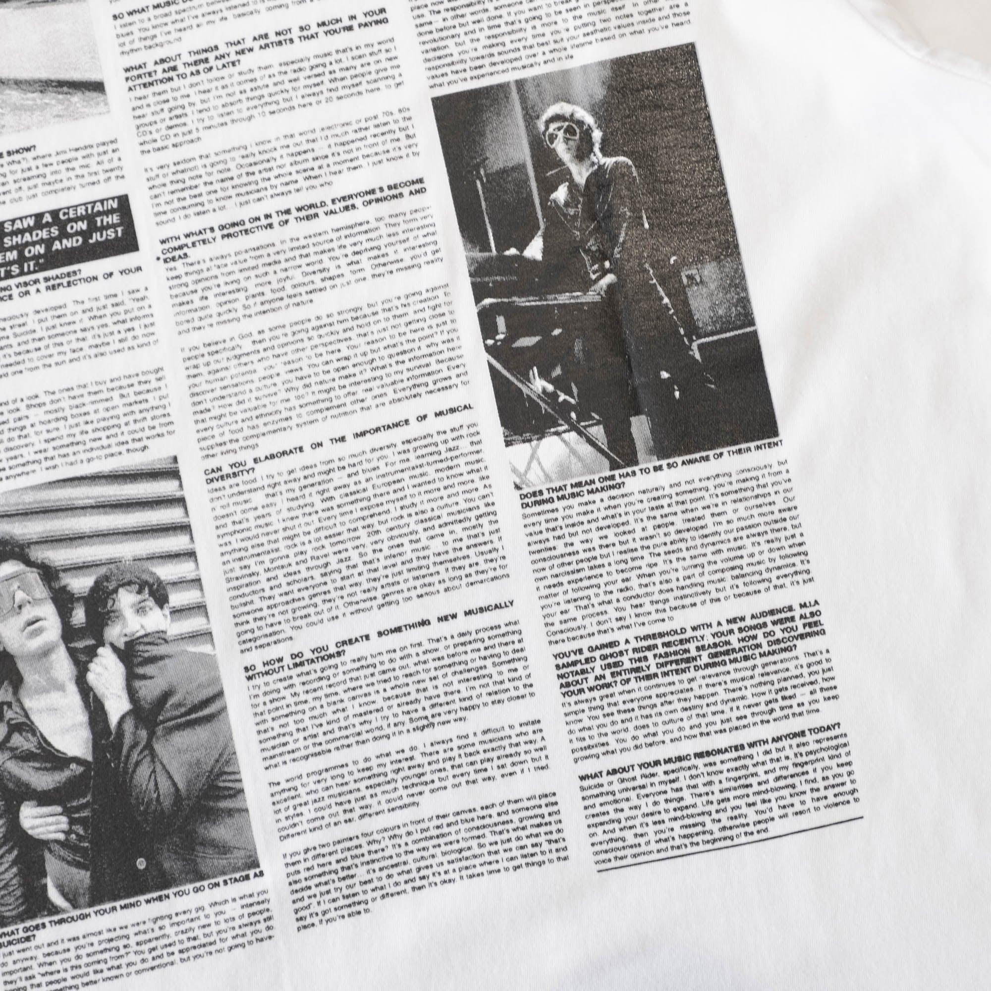 The Salvages No Particular Reason Suicide T-Shirt - White