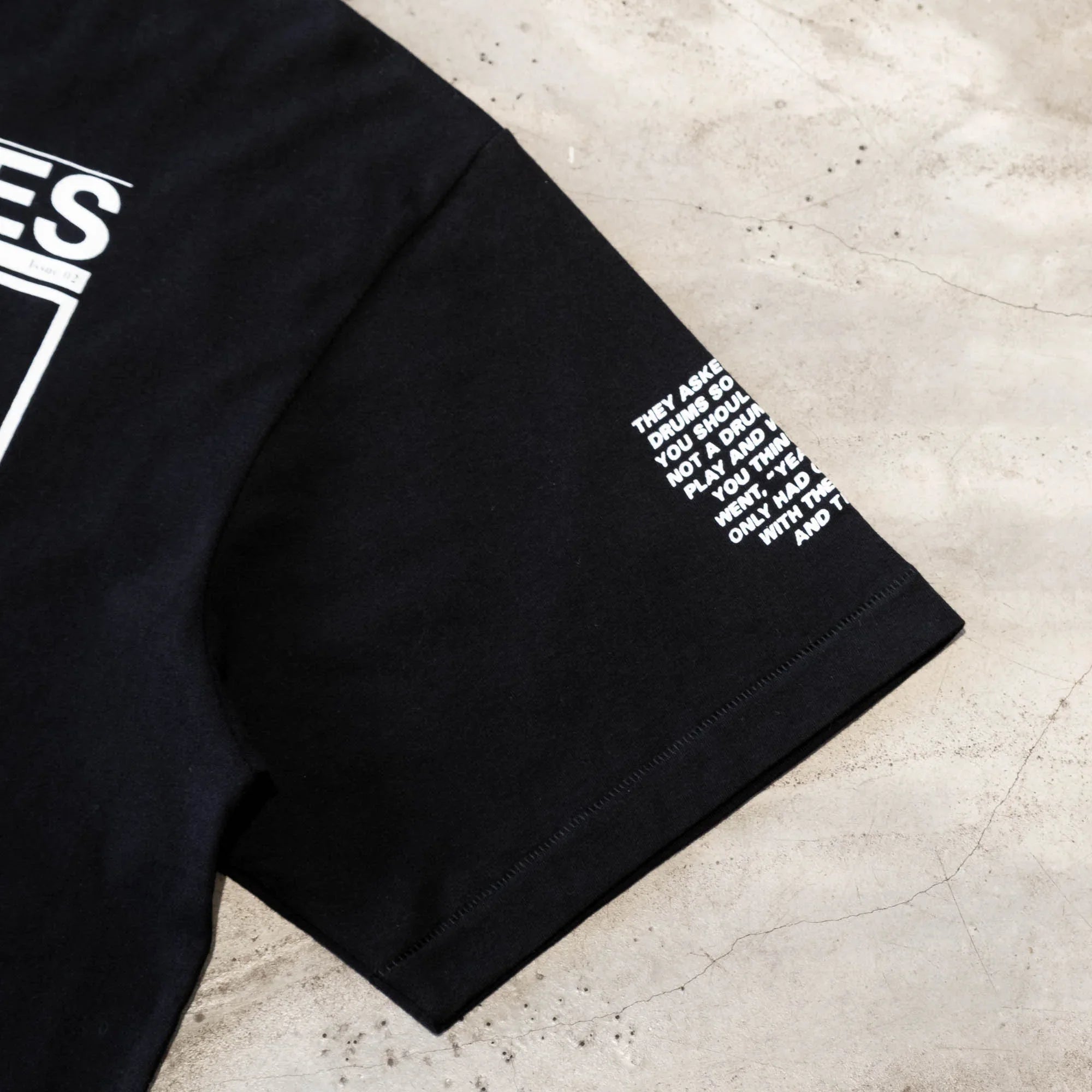 The Salvages No Particular Reason Bobby Gillespie T-Shirt - Black