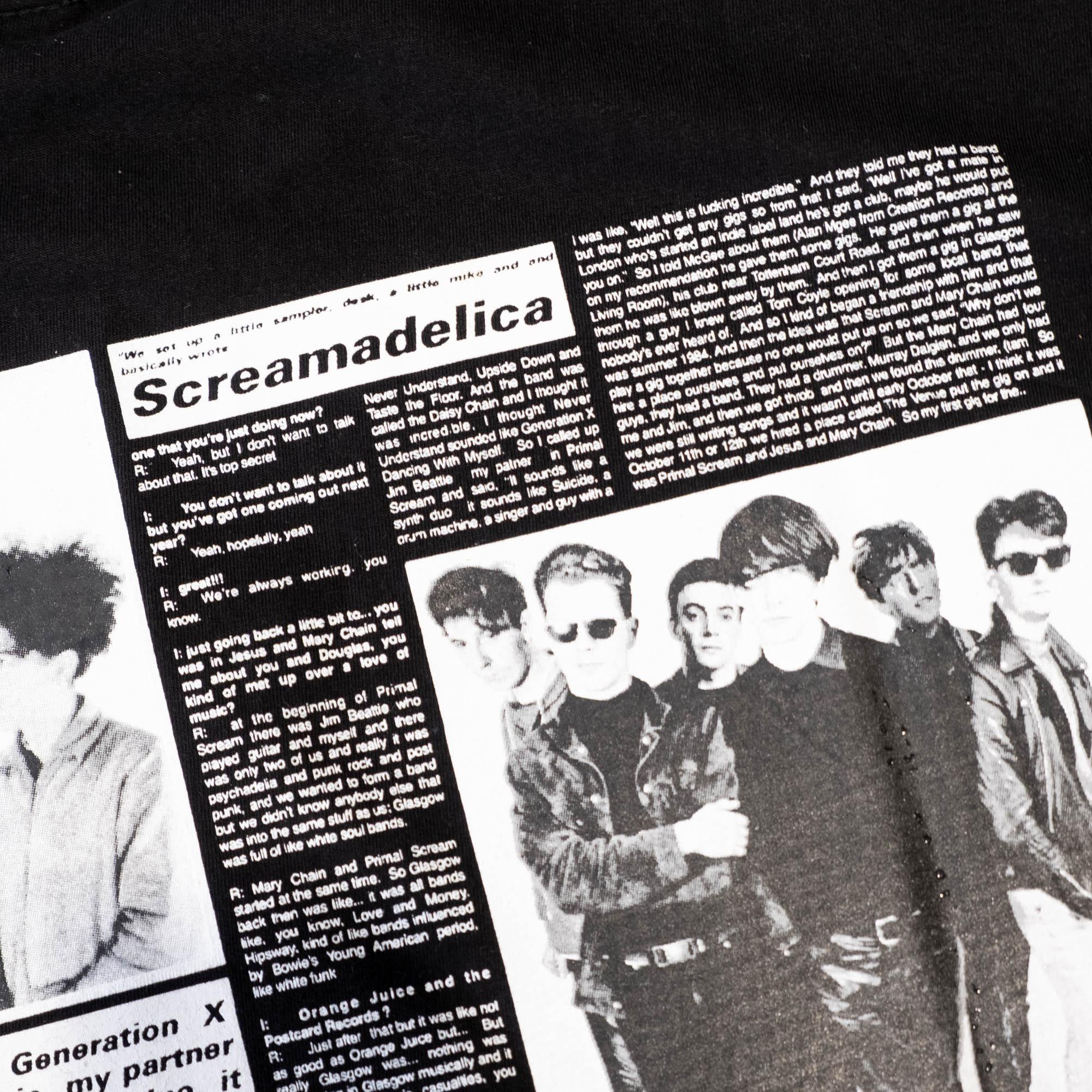 The Salvages No Particular Reason Bobby Gillespie T-Shirt - Black