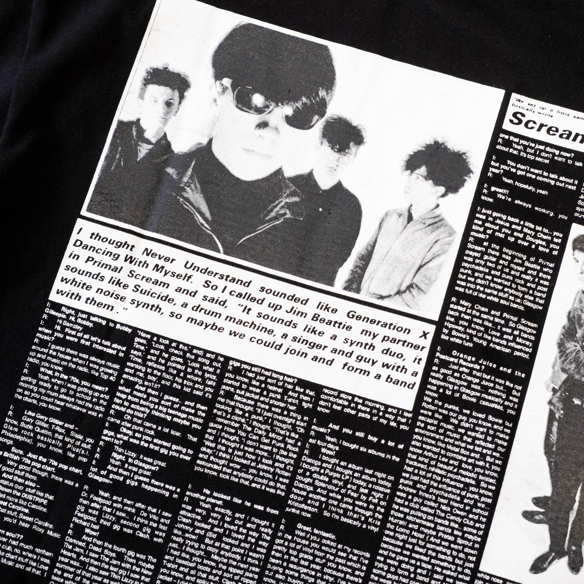 The Salvages No Particular Reason Bobby Gillespie T-Shirt - Black