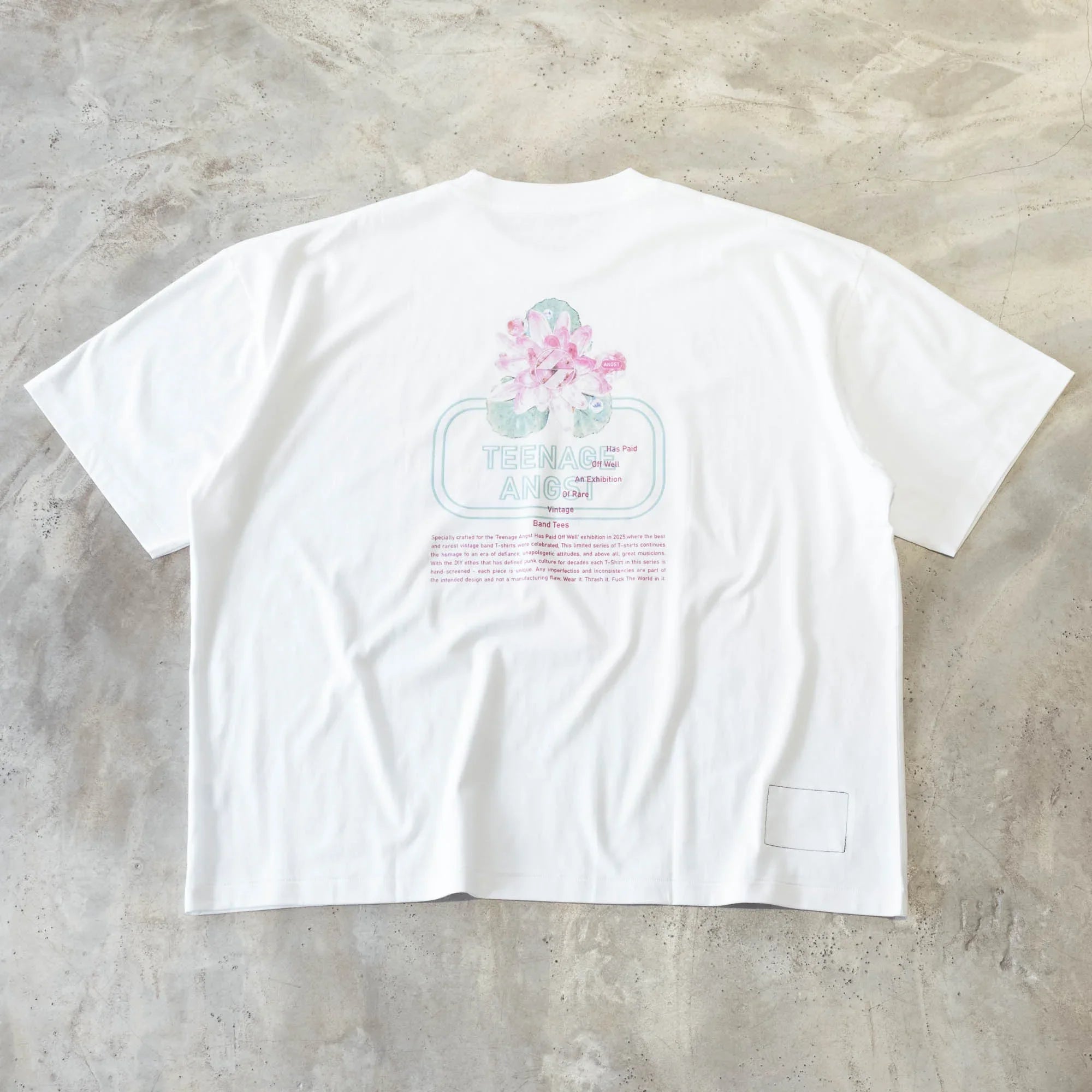 The Salvages x Teenage Angst Post OS T-Shirt - White