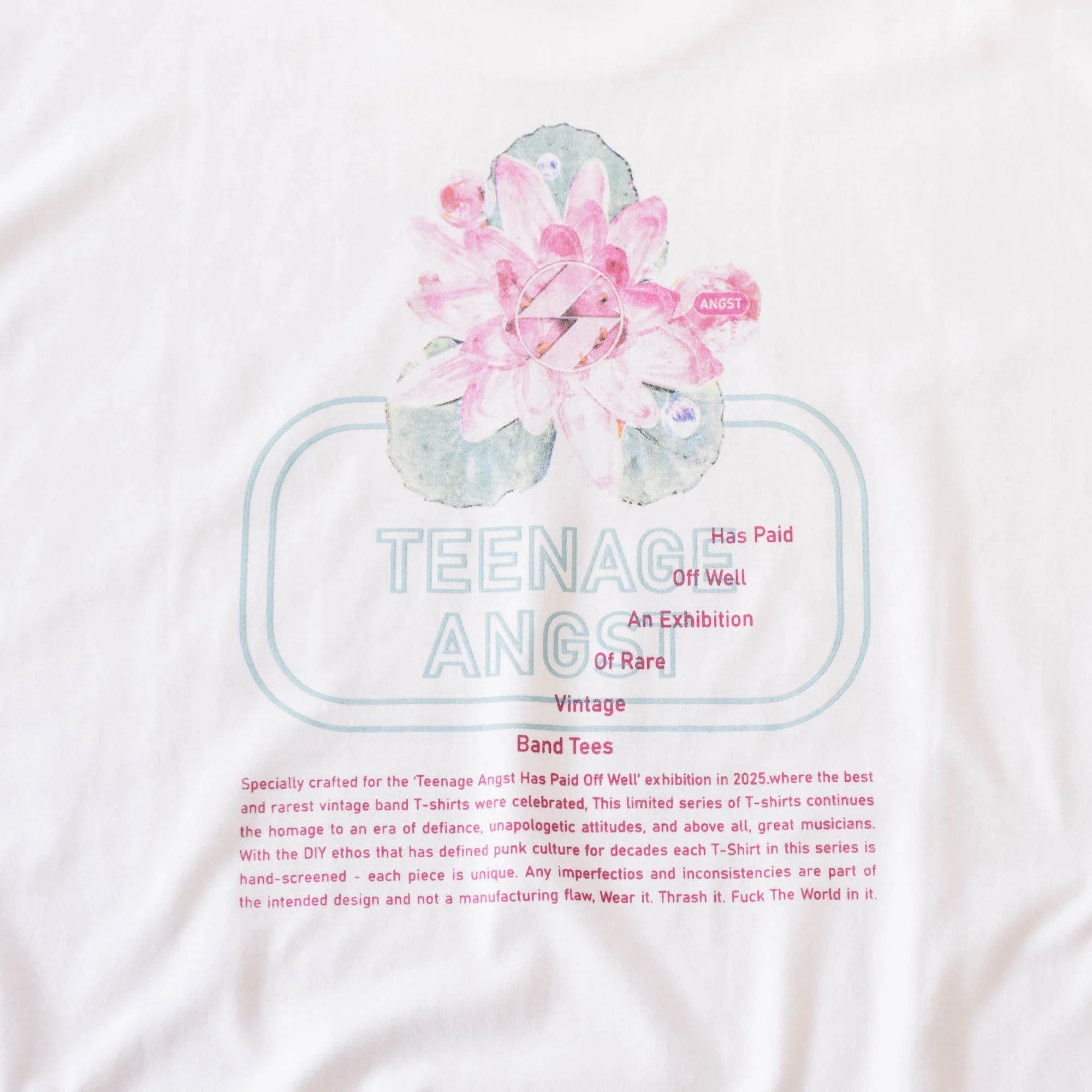 The Salvages x Teenage Angst Post OS T-Shirt - White