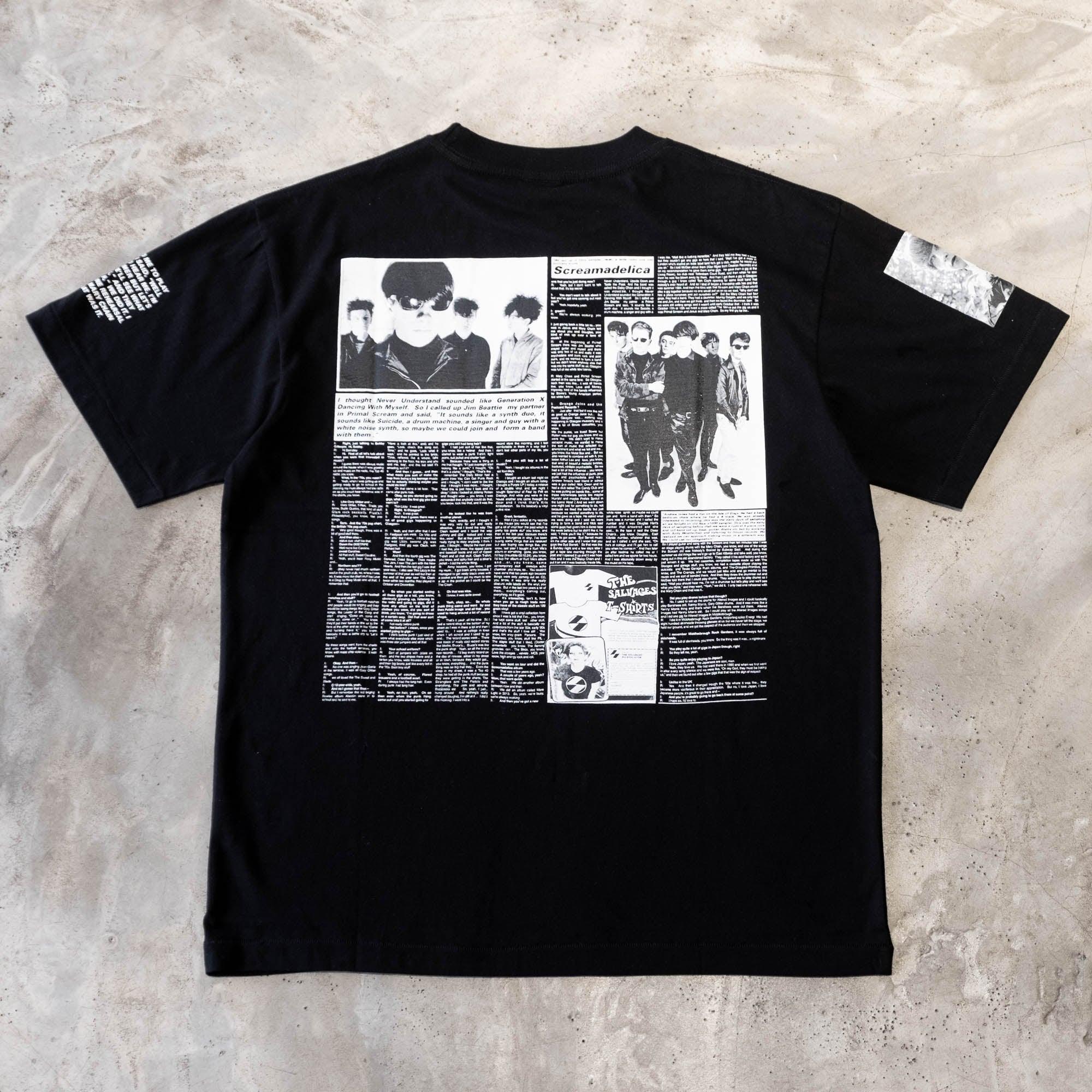 The Salvages No Particular Reason Bobby Gillespie T-Shirt - Black