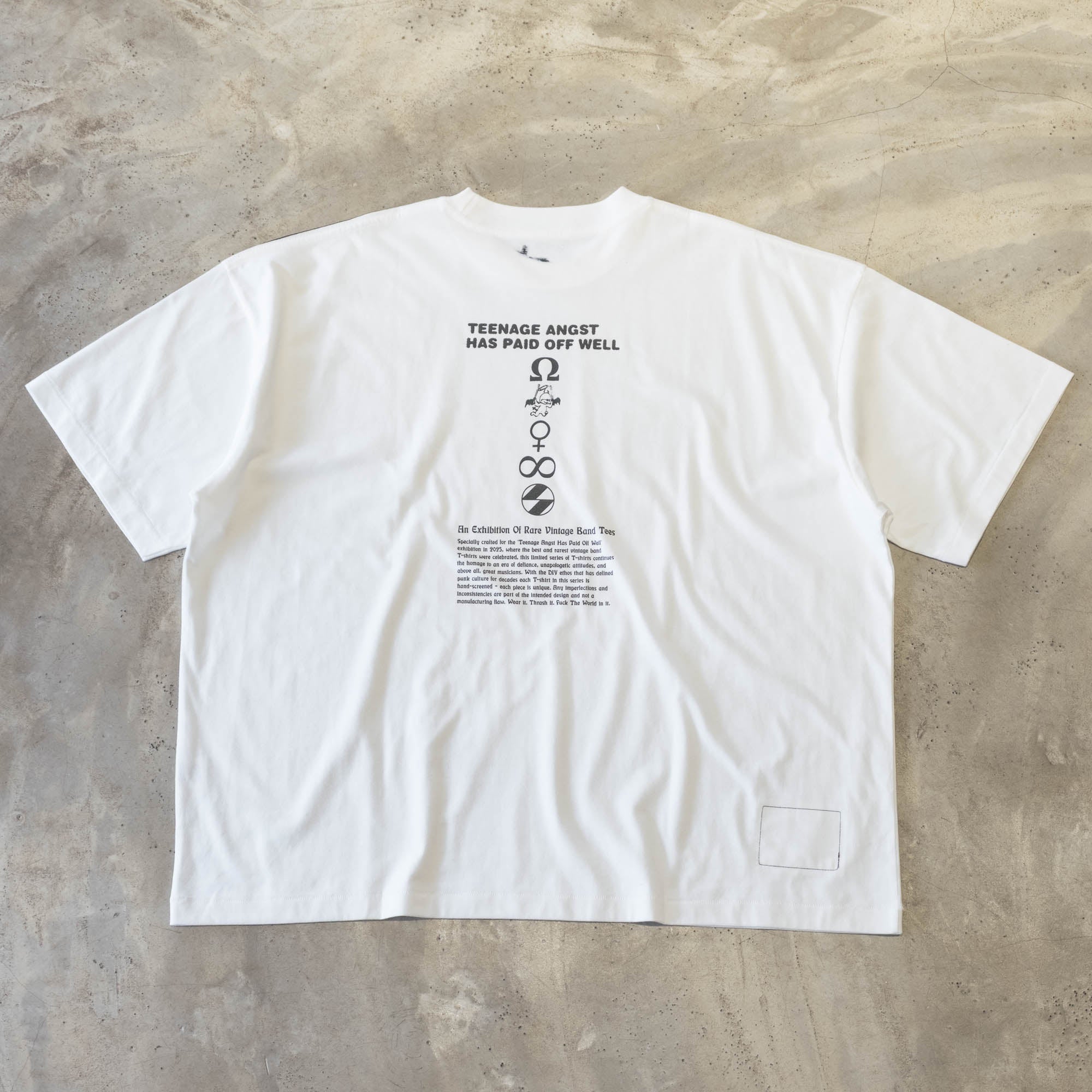 The Salvages x Teenage Angst Daydream OS T-Shirt - White