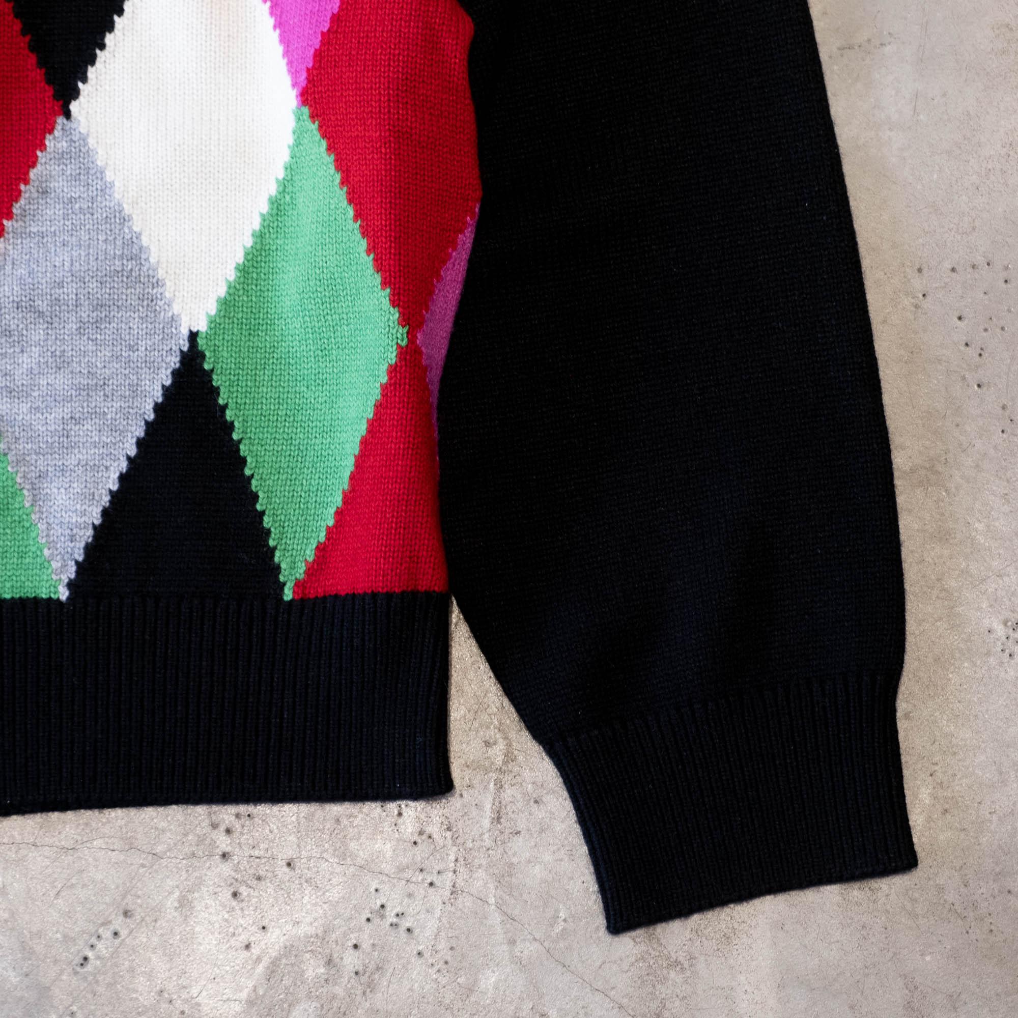 The Salvages Verlaine Cardigan - Black/Multi