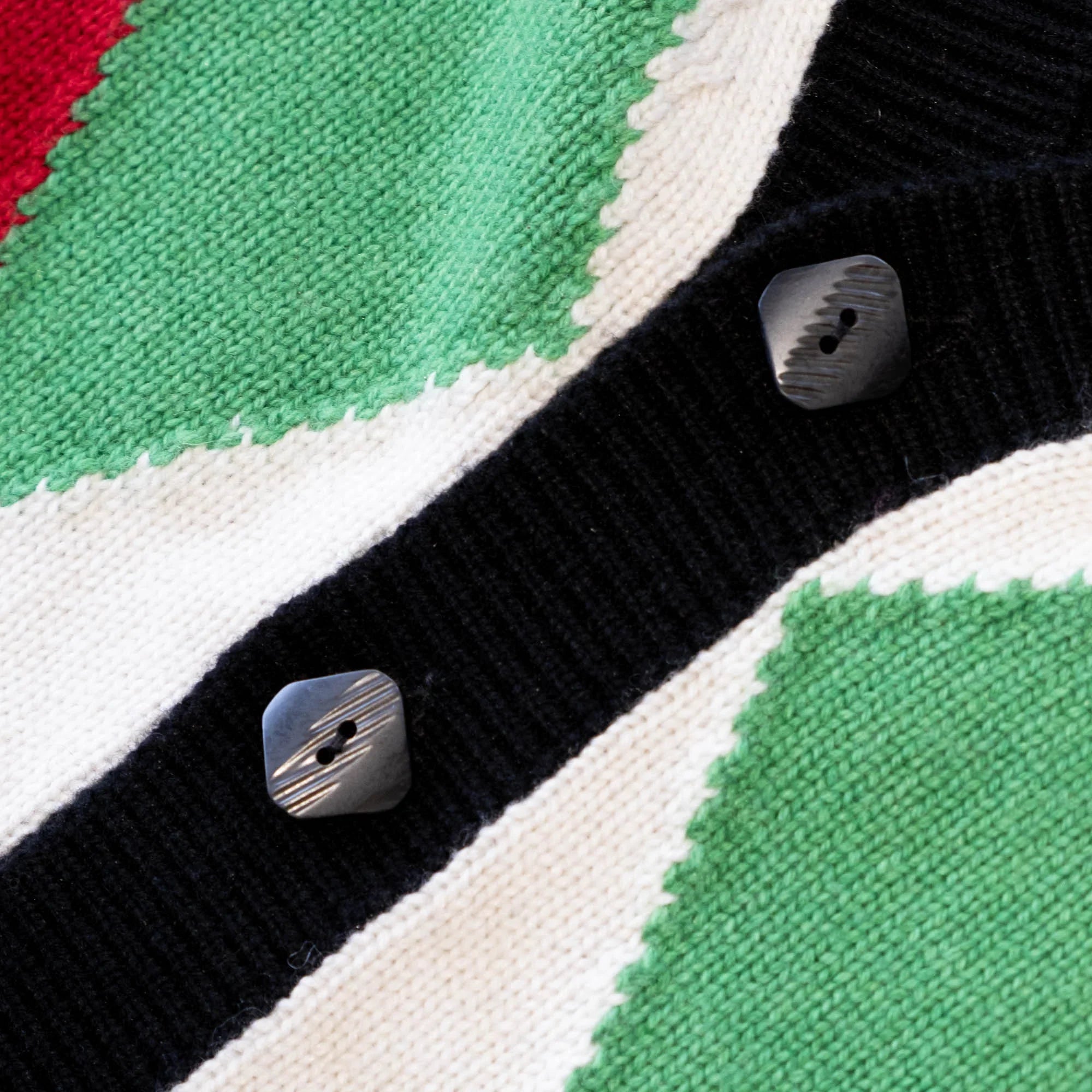 The Salvages Verlaine Cardigan - Black/Multi