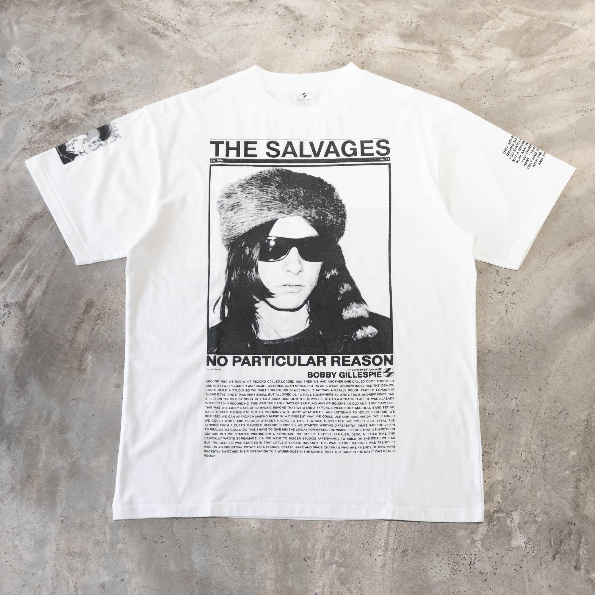 The Salvages No Particular Reason Bobby Gillespie T-Shirt - White