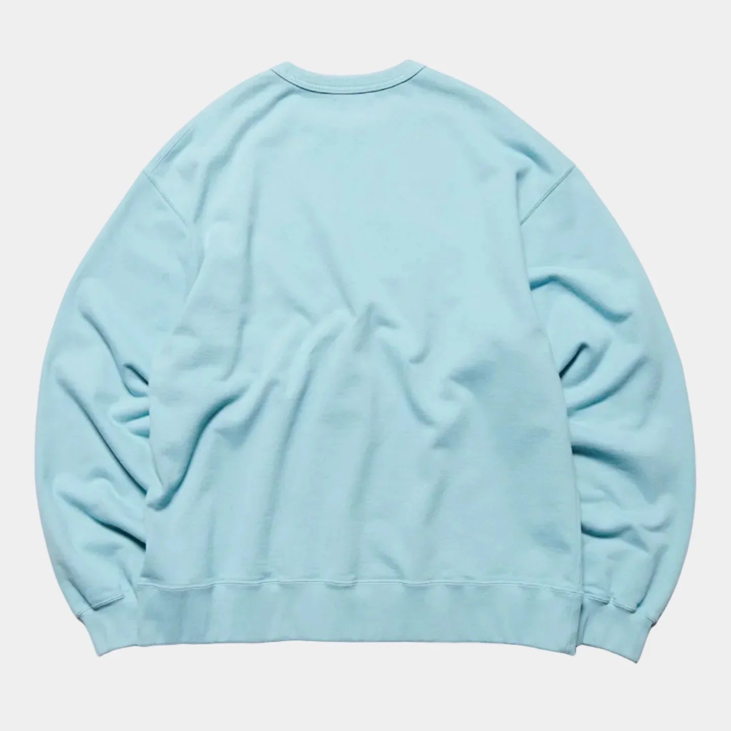 Uniform Experiment Cut Out Logo Sweatshirt - Light Blue - Never Never