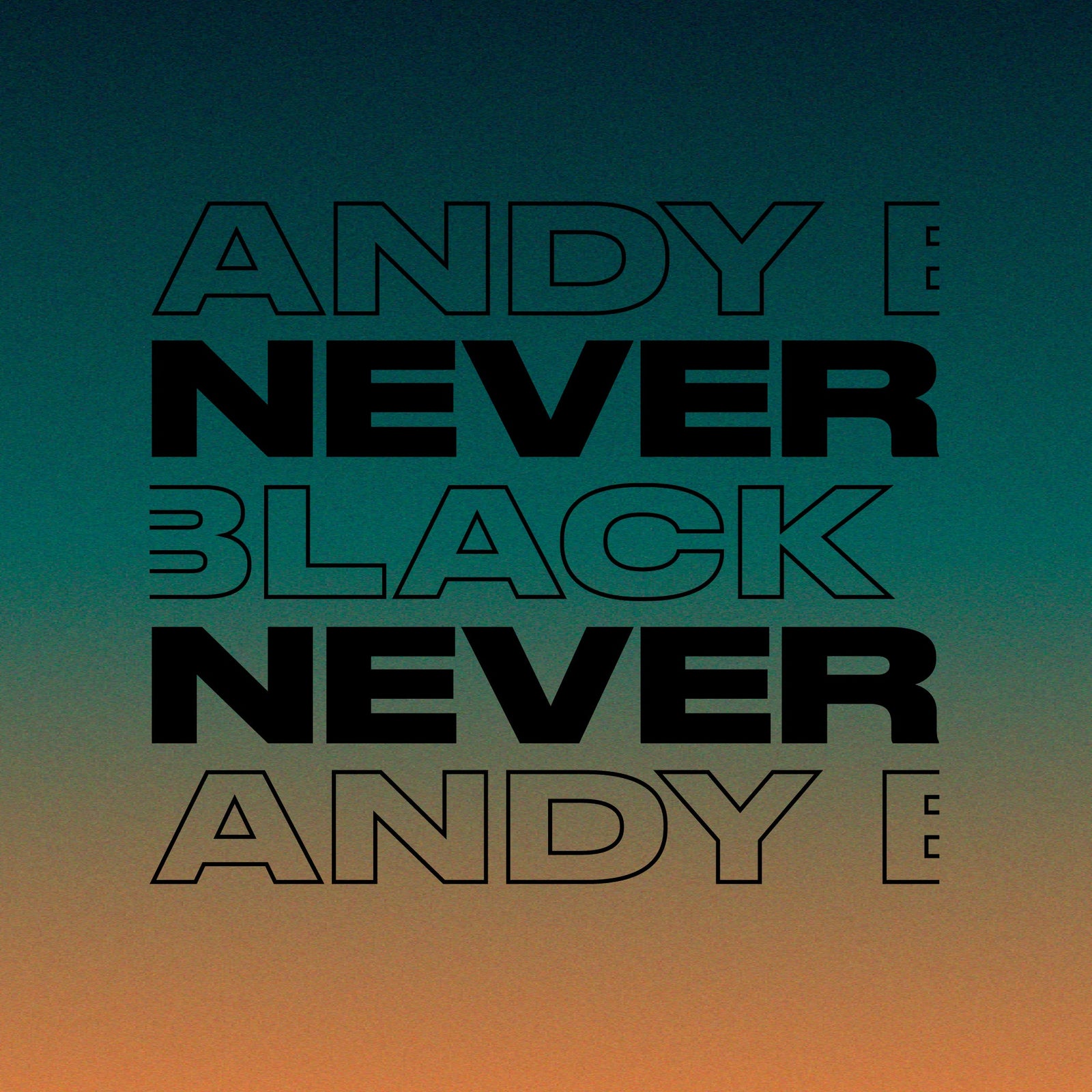NEVER NEVER MIX - ANDY BLACK