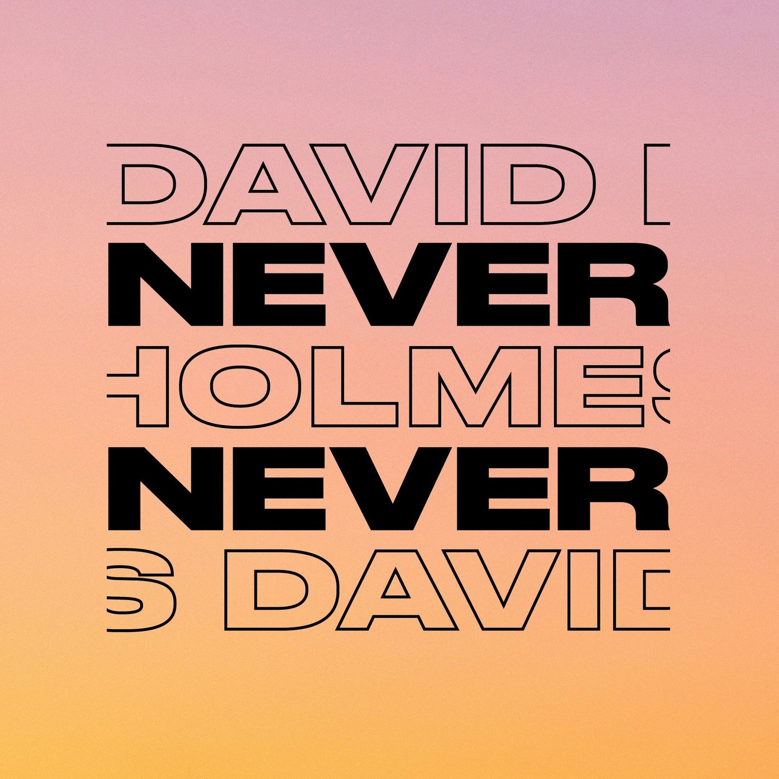 DAVID HOLMES - NEVER NEVER MIX