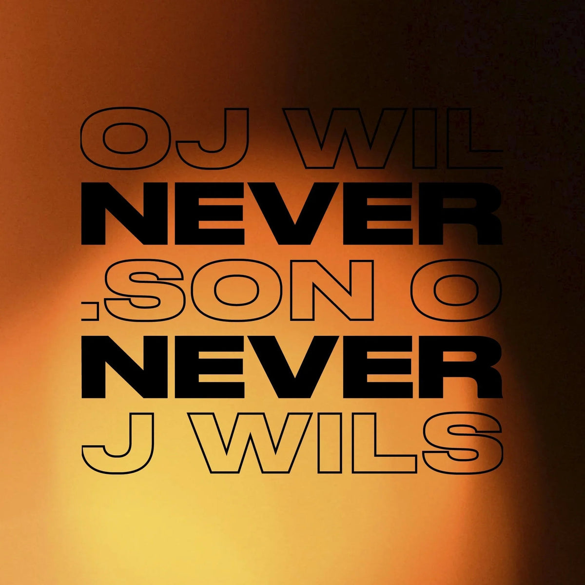 OJ Wilson - NEVER NEVER MIX - Never Never