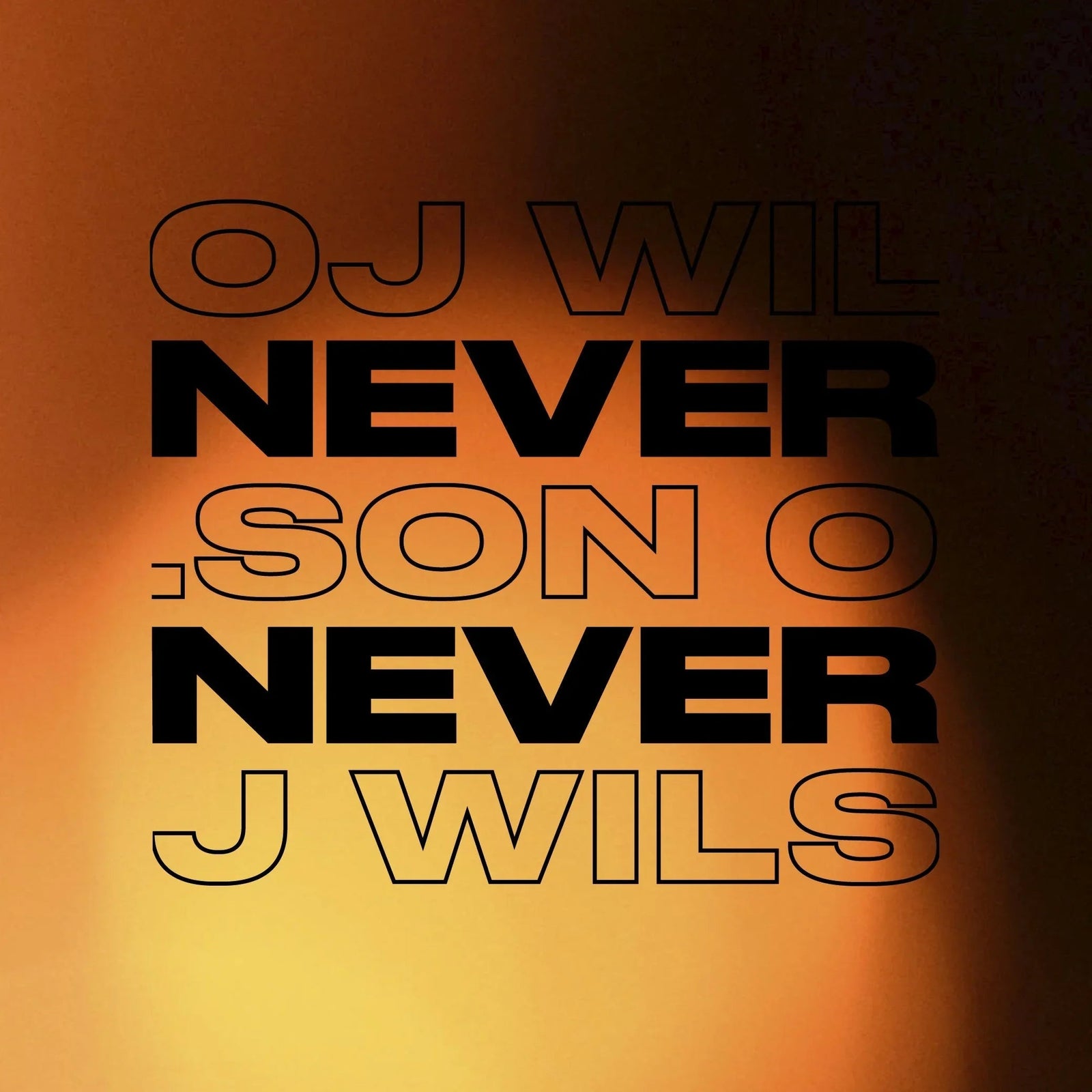OJ Wilson - NEVER NEVER MIX - Never Never