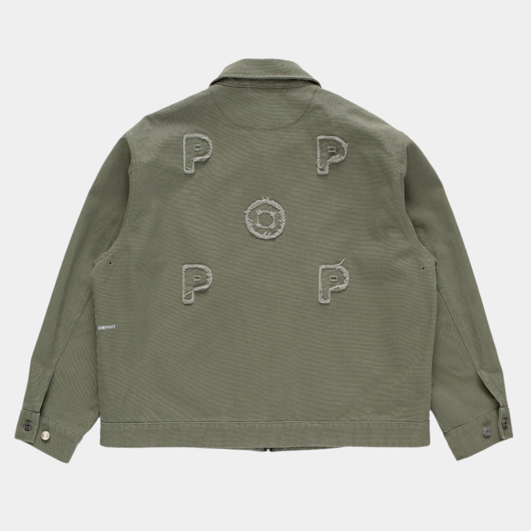 Pop Trading Company Full Zip Jacket - Four Leaf Clover