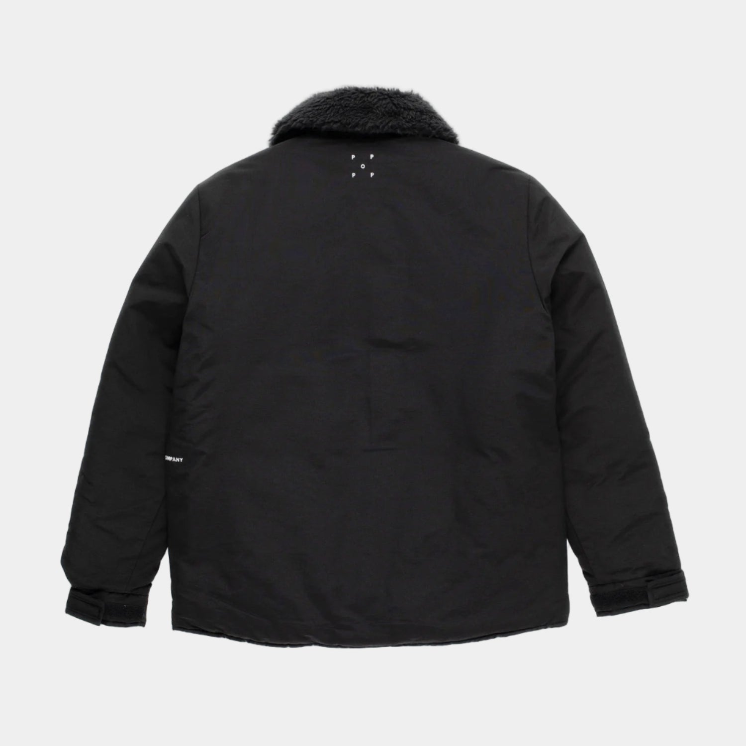Pop Trading Company Padded Jacket - Black