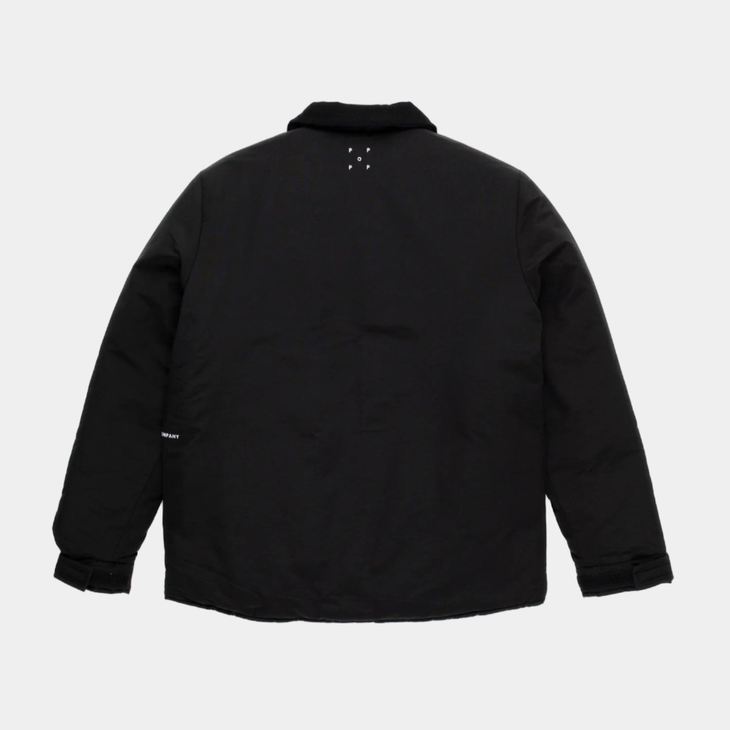 Pop Trading Company Padded Jacket - Black