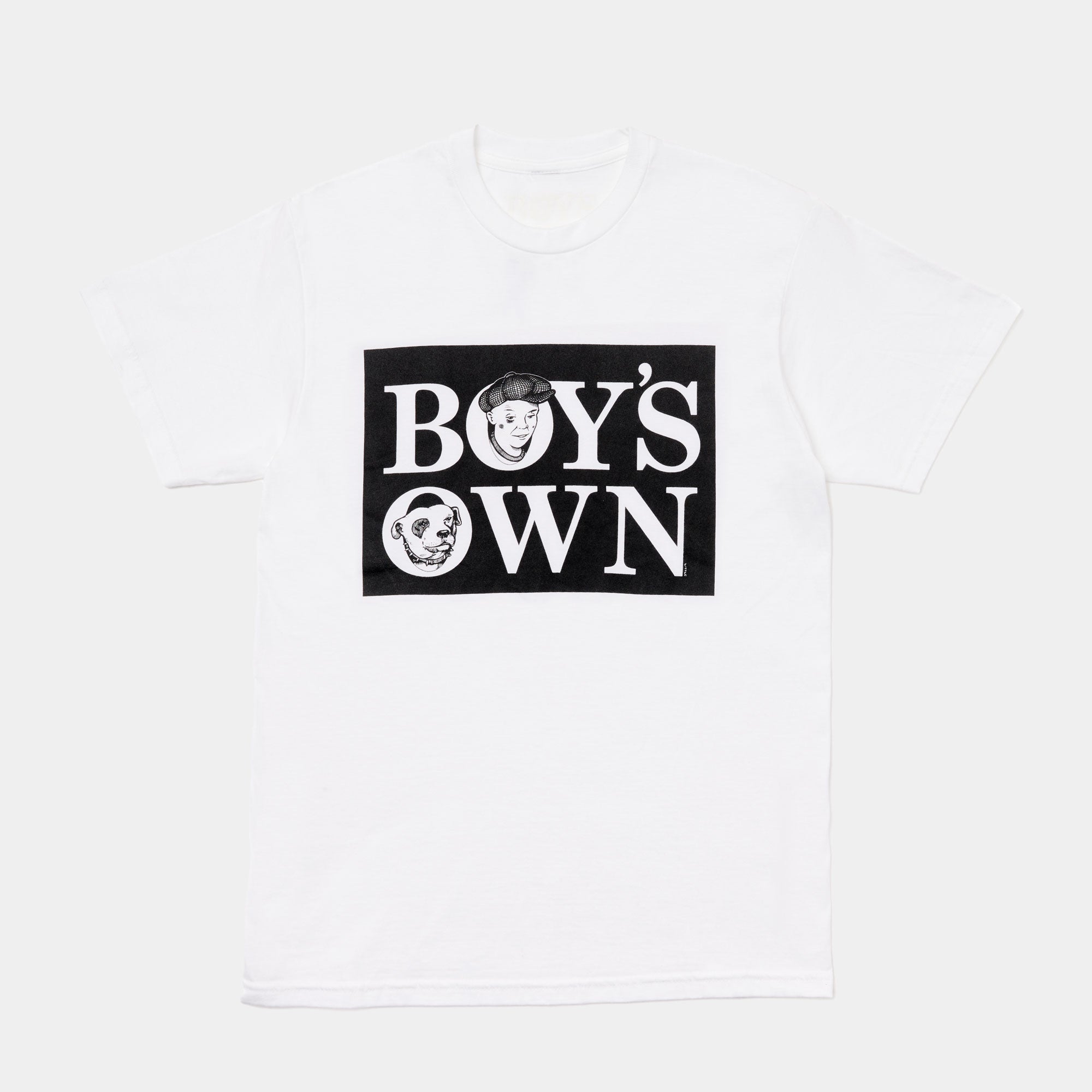 Boy's Own Classic Logo Tee - White