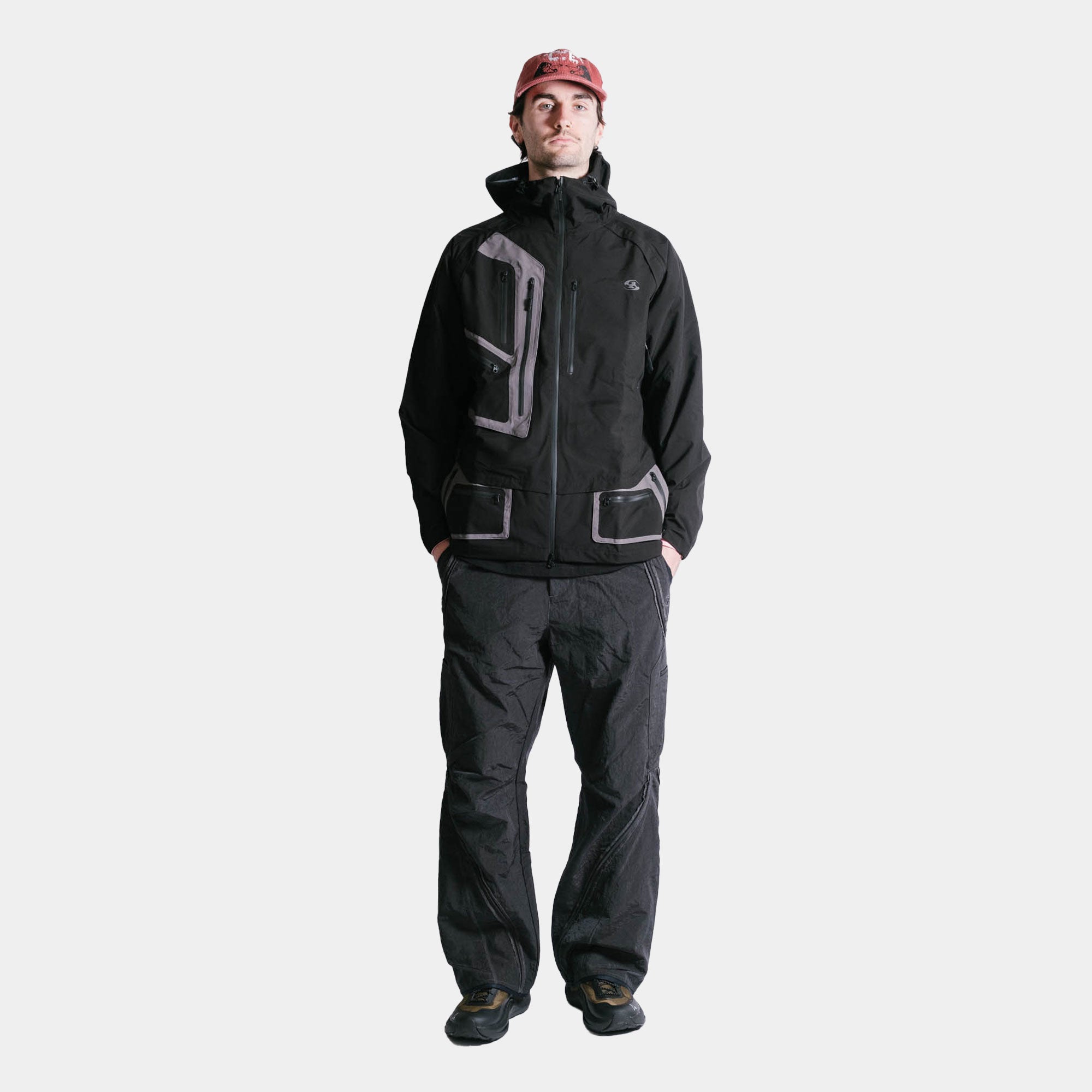 San San Gear 3L Windblock Jacket - Black