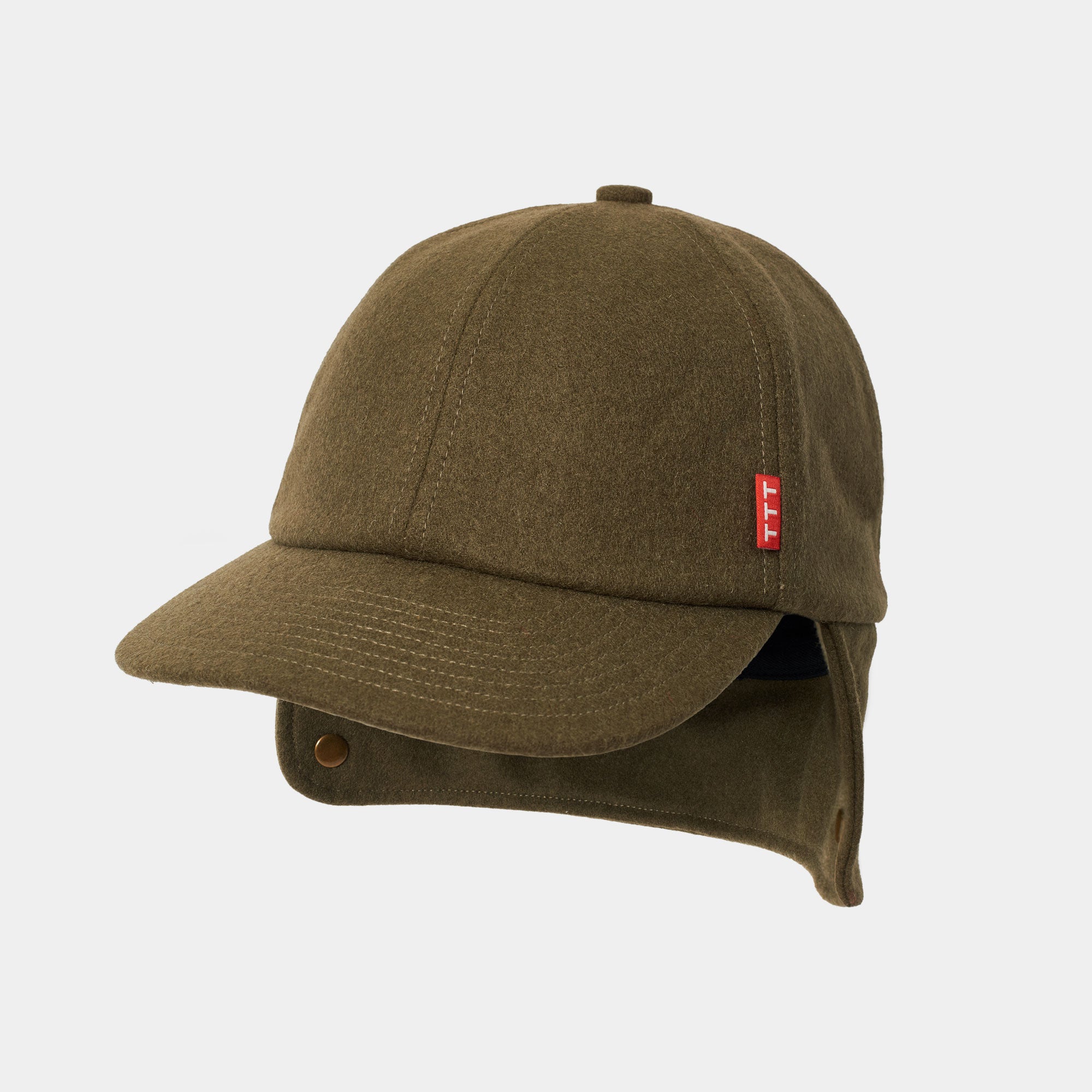 The Trilogy Tapes TTT Trapper Hat - Olive