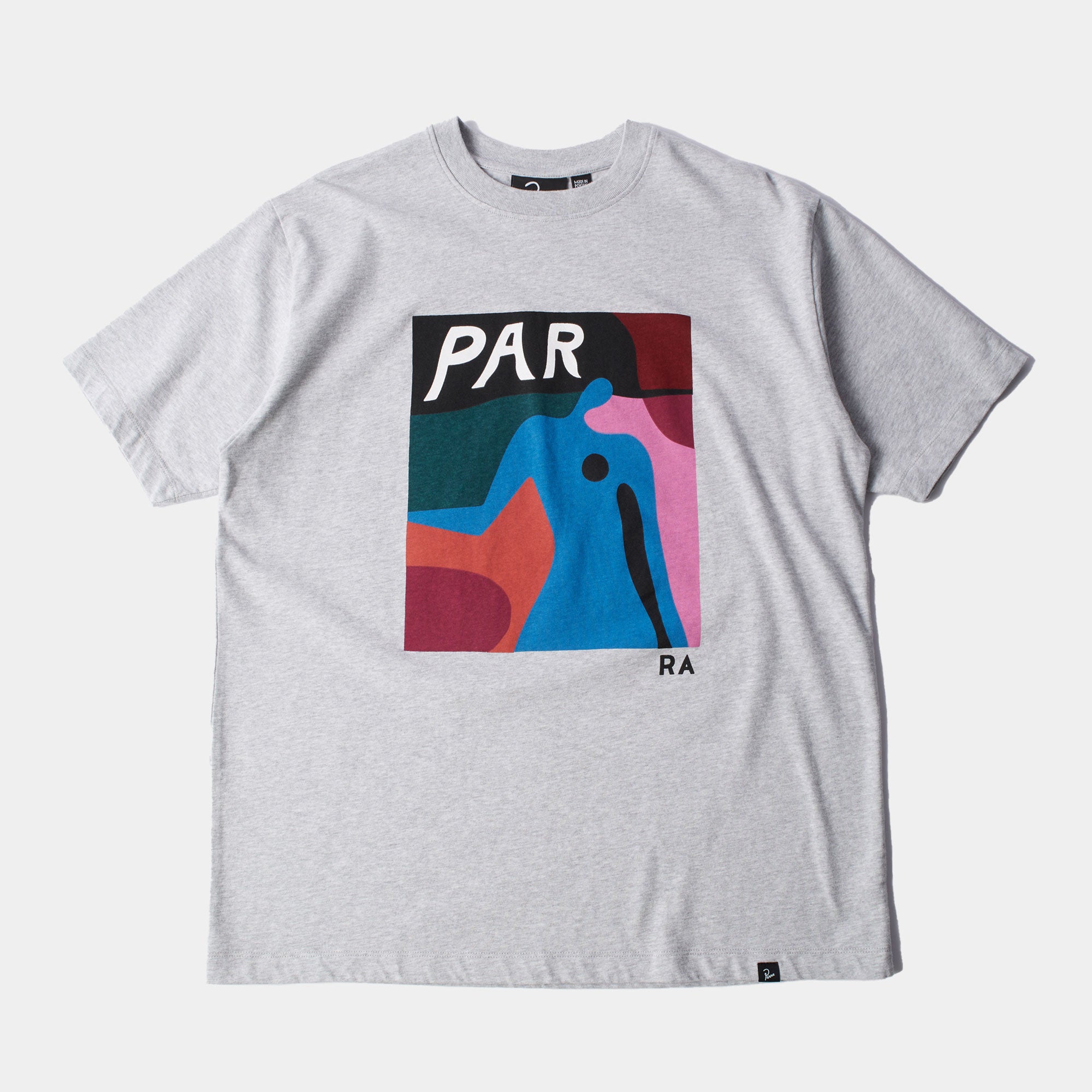 By Parra Ghost Caves T-Shirt - Heather Grey