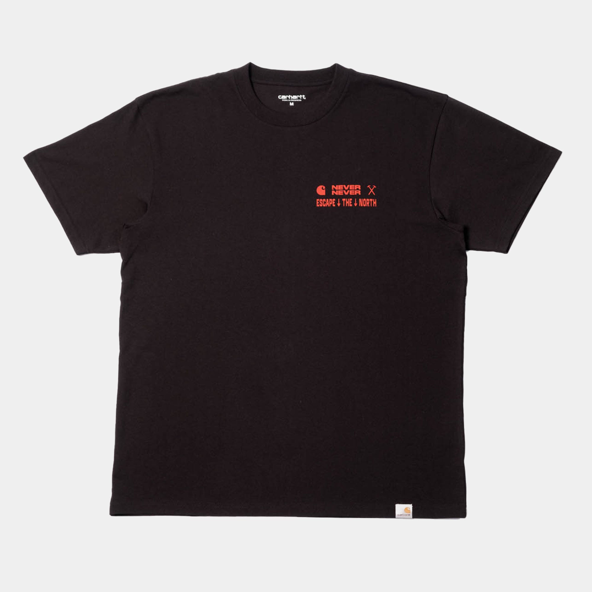 Escape The North X NN X CARHARTT WIP Tee - Black/Red